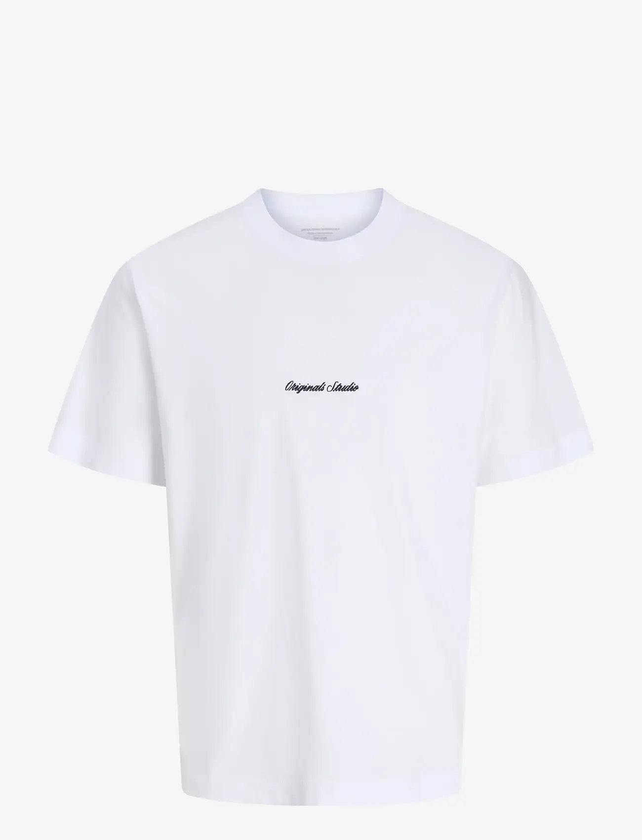 Jack & Jones - JORNORREBRO EMB TEE SS CREW NECK NOOS - korte mouwen - bright white - 1