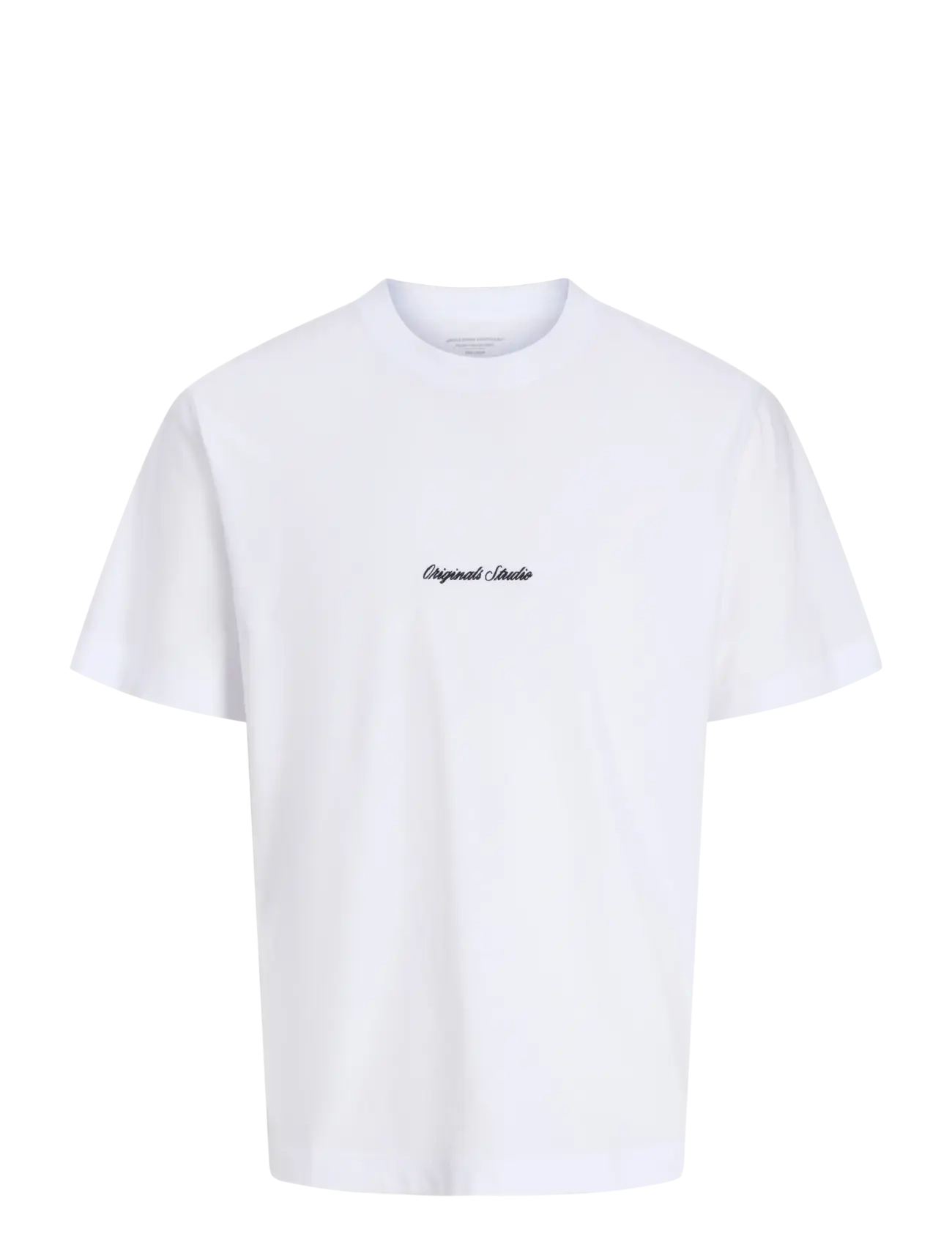 Jack & Jones JORNORREBRO EMB TEE SS CREW NECK NOOS - T-shirts - BRIGHT WHITE / white