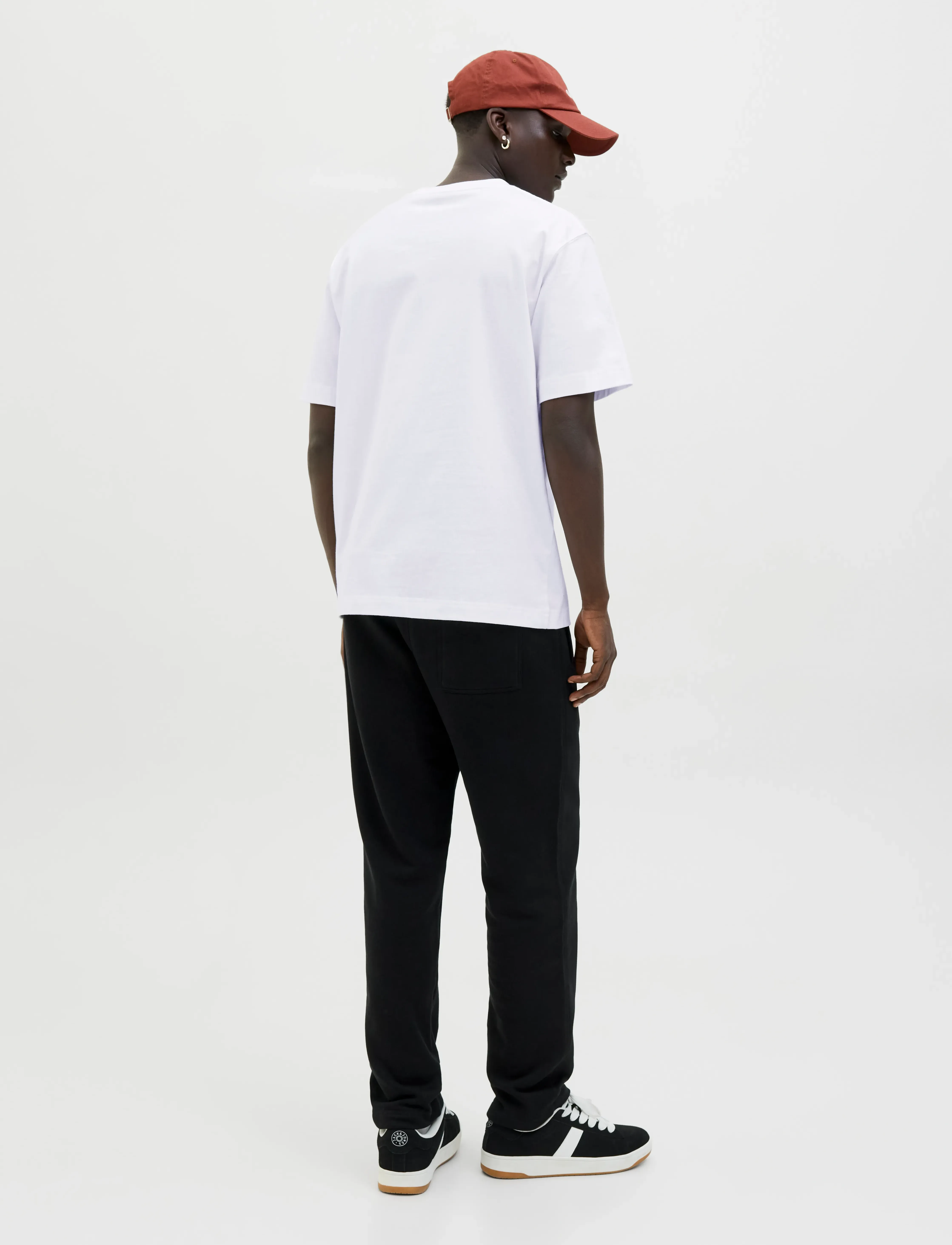Jack & Jones - JORNORREBRO EMB TEE SS CREW NECK NOOS - stutterma bolir - bright white - 2
