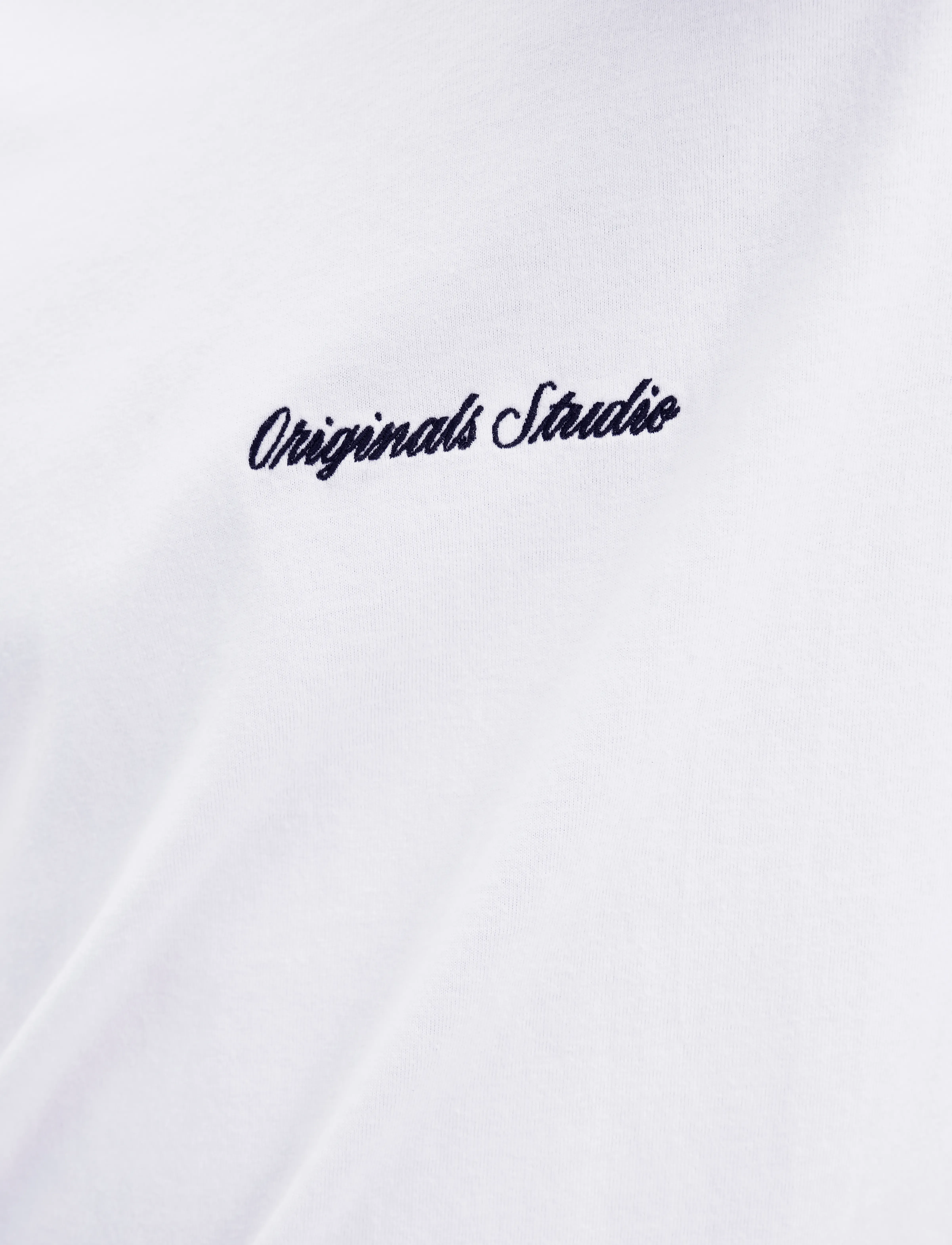 Jack & Jones - JORNORREBRO EMB TEE SS CREW NECK NOOS - stutterma bolir - bright white - 5