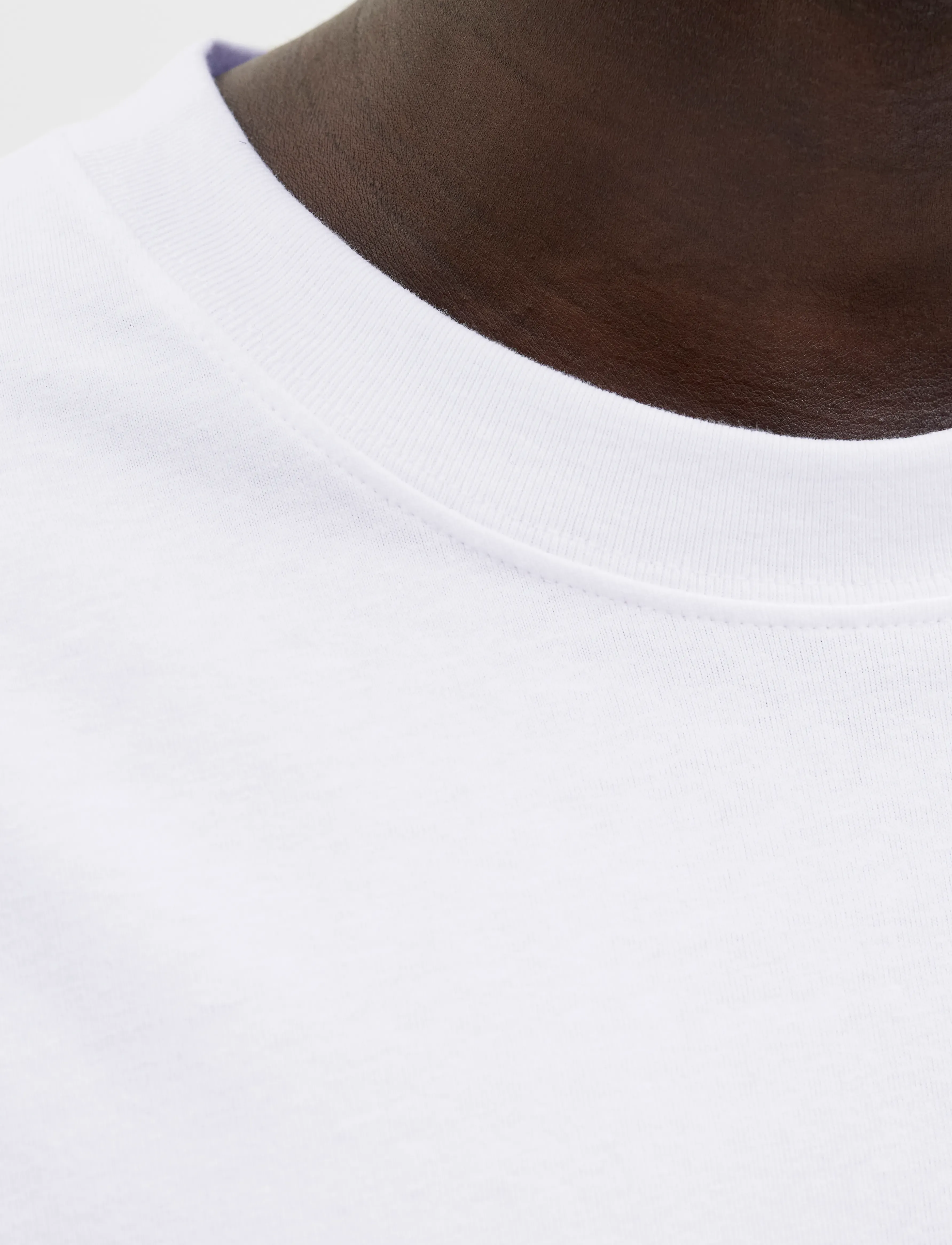 JACK & JONES Jornorrebro Emb Tee Ss Crew Neck Noos t-shirts - bas herr – bild 6