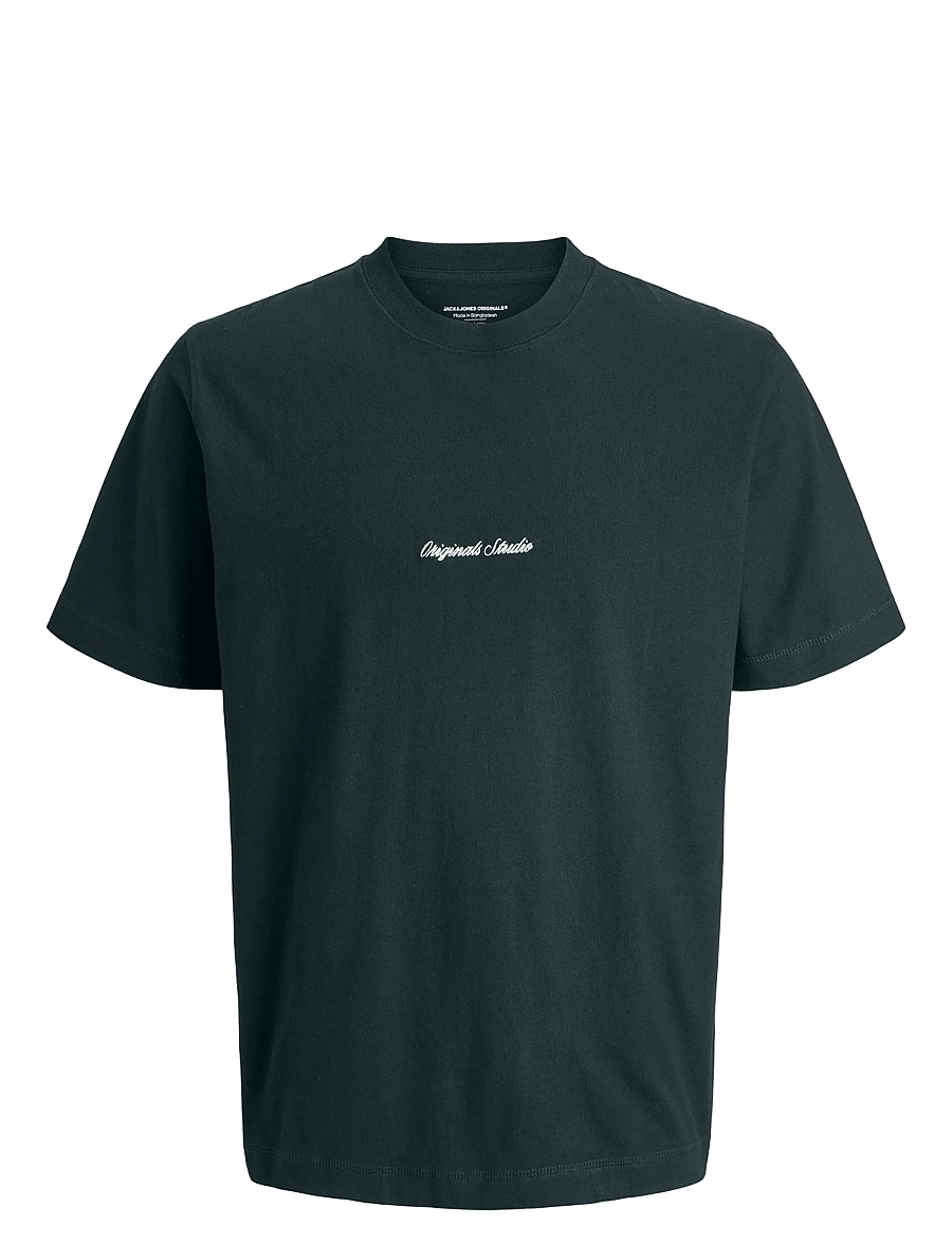 Jack & Jones - JORNORREBRO EMB TEE SS CREW NECK NOOS - kurzärmelige t-shirts - forest river - 1