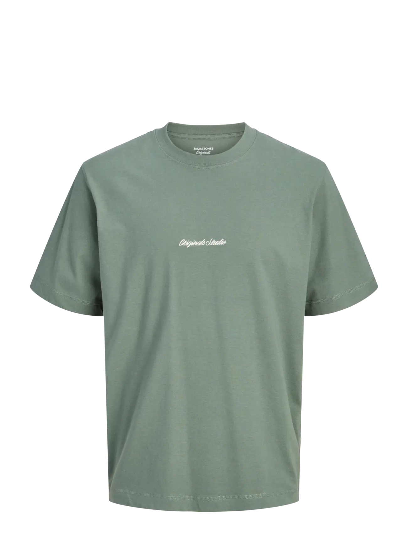 Jack & Jones - JORNORREBRO EMB TEE SS CREW NECK NOOS - lühikeste varrukatega t-särgid - laurel wreath - 1
