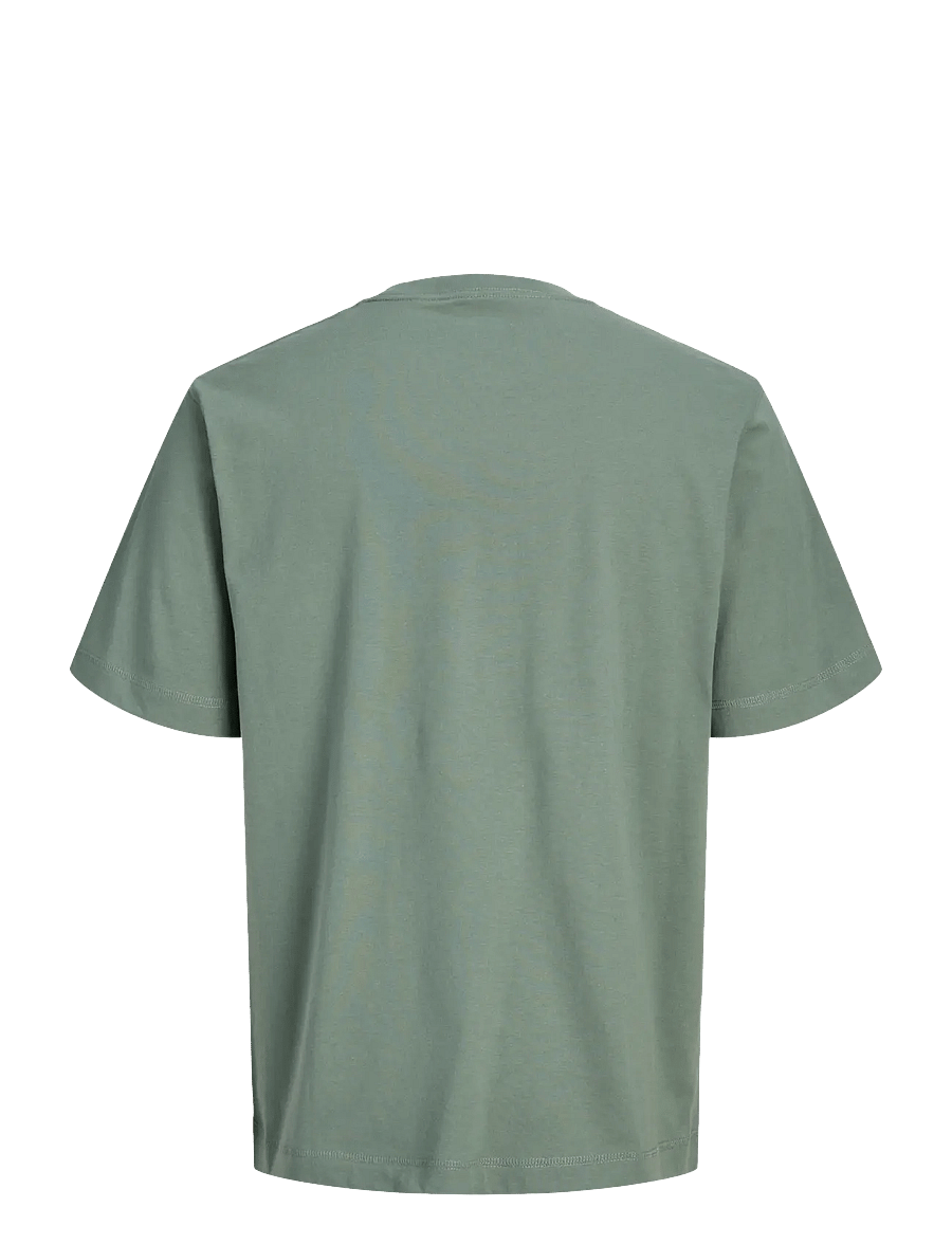 Jack & Jones - JORNORREBRO EMB TEE SS CREW NECK NOOS - kurzärmelige t-shirts - laurel wreath - 2
