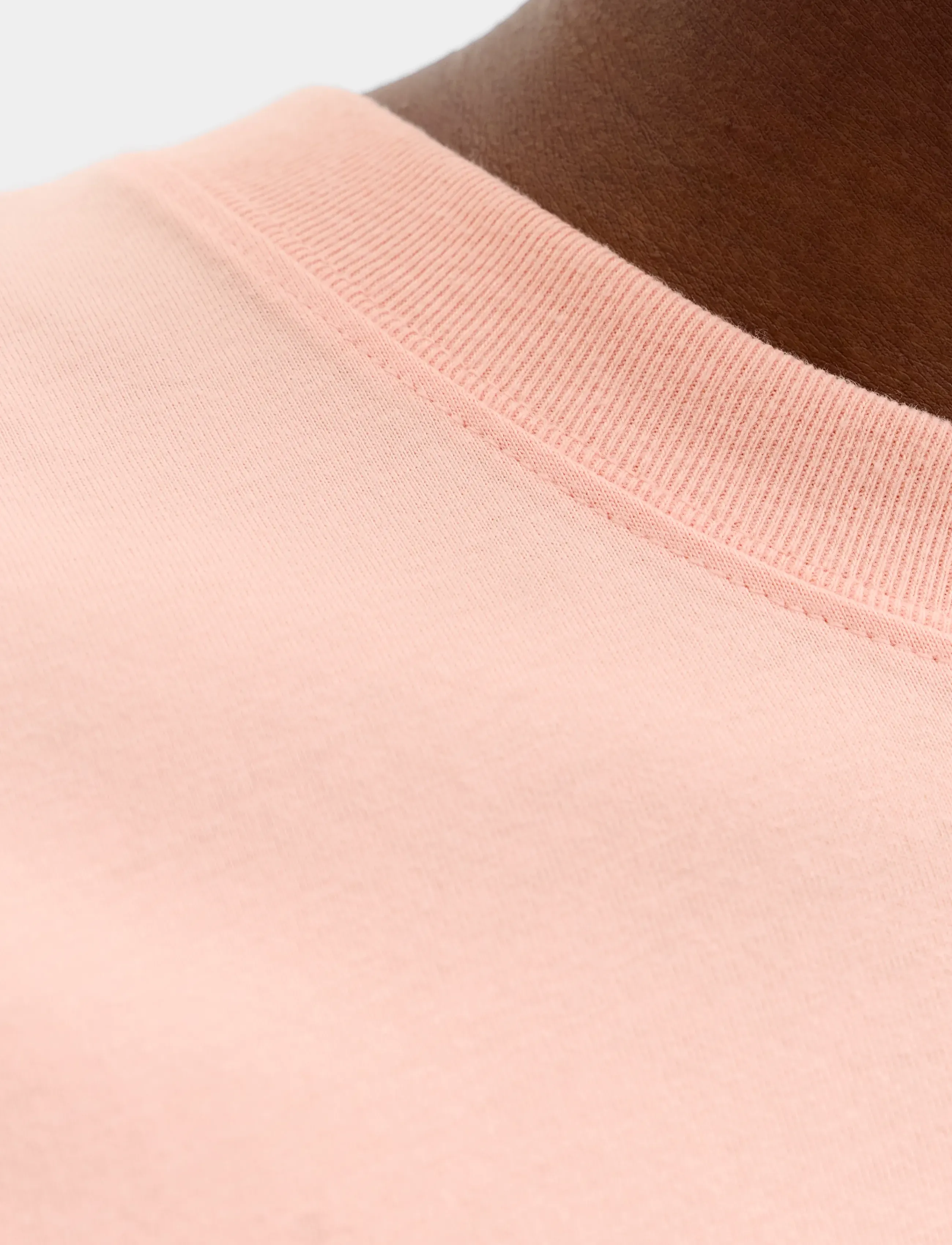 Jack & Jones - JORNORREBRO EMB TEE SS CREW NECK NOOS - krótki rękaw - peach melba - 4