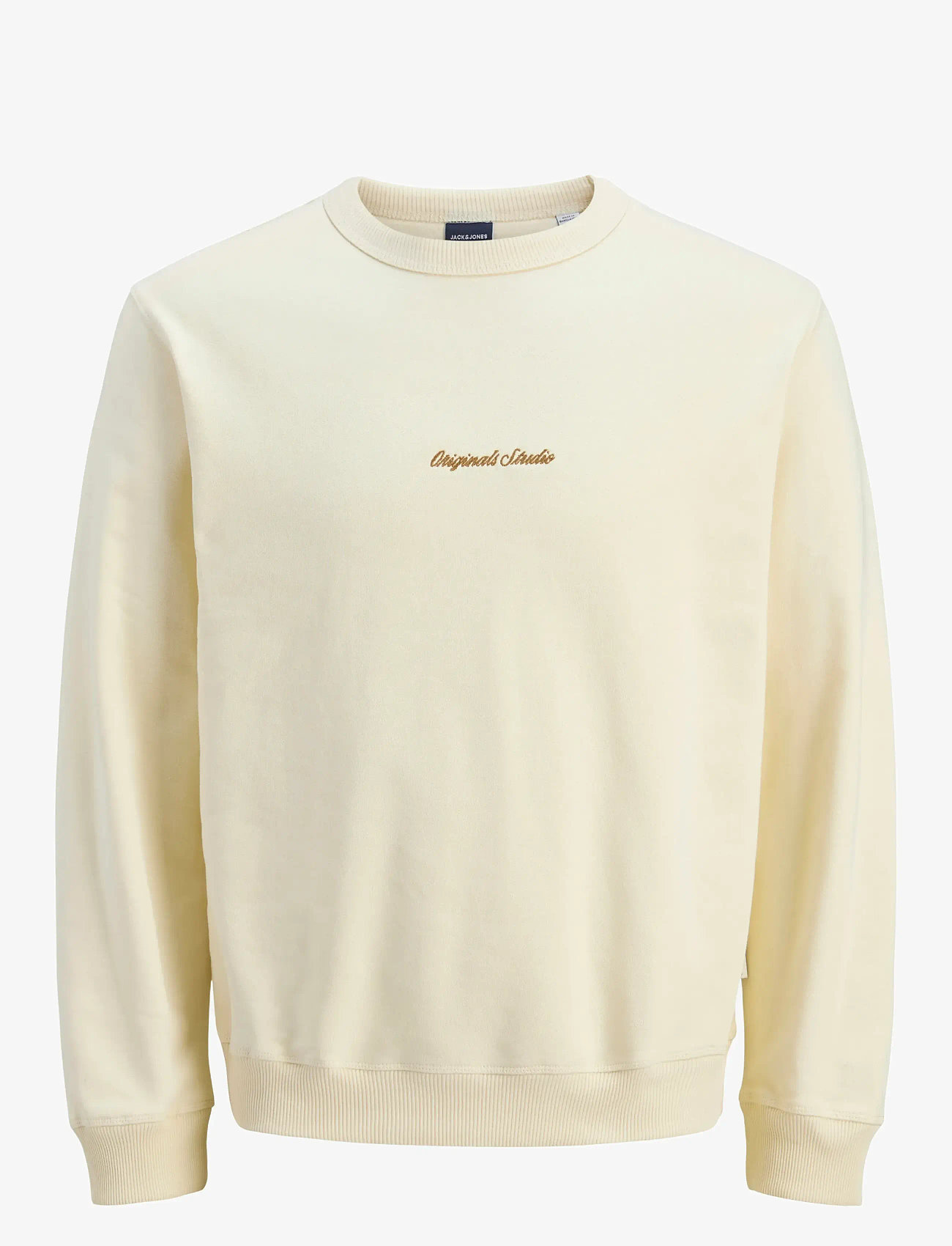 Jack & Jones - JORNORREBRO EMB SWEAT CREW NOOS - collections - antique white - 1