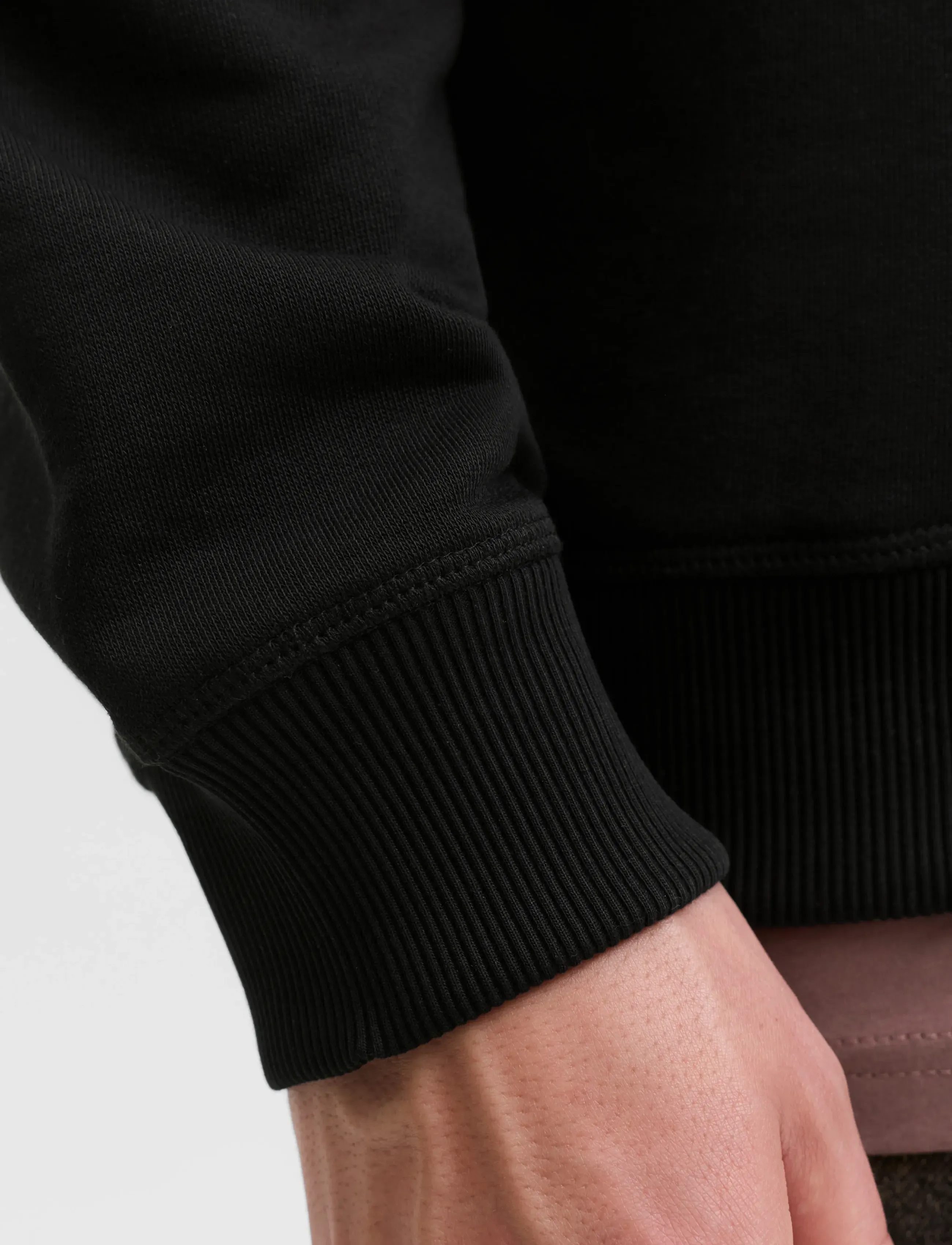 Jack & Jones - JORNORREBRO EMB SWEAT CREW NOOS - kollektioner - black - 3
