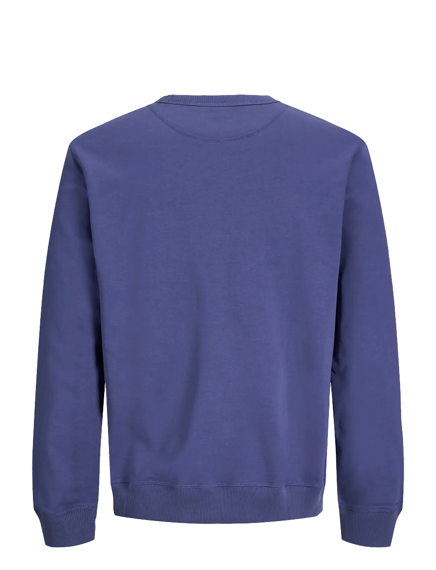 Jack & Jones - JORNORREBRO EMB SWEAT CREW NOOS - kollektsioonid - crown blue - 2