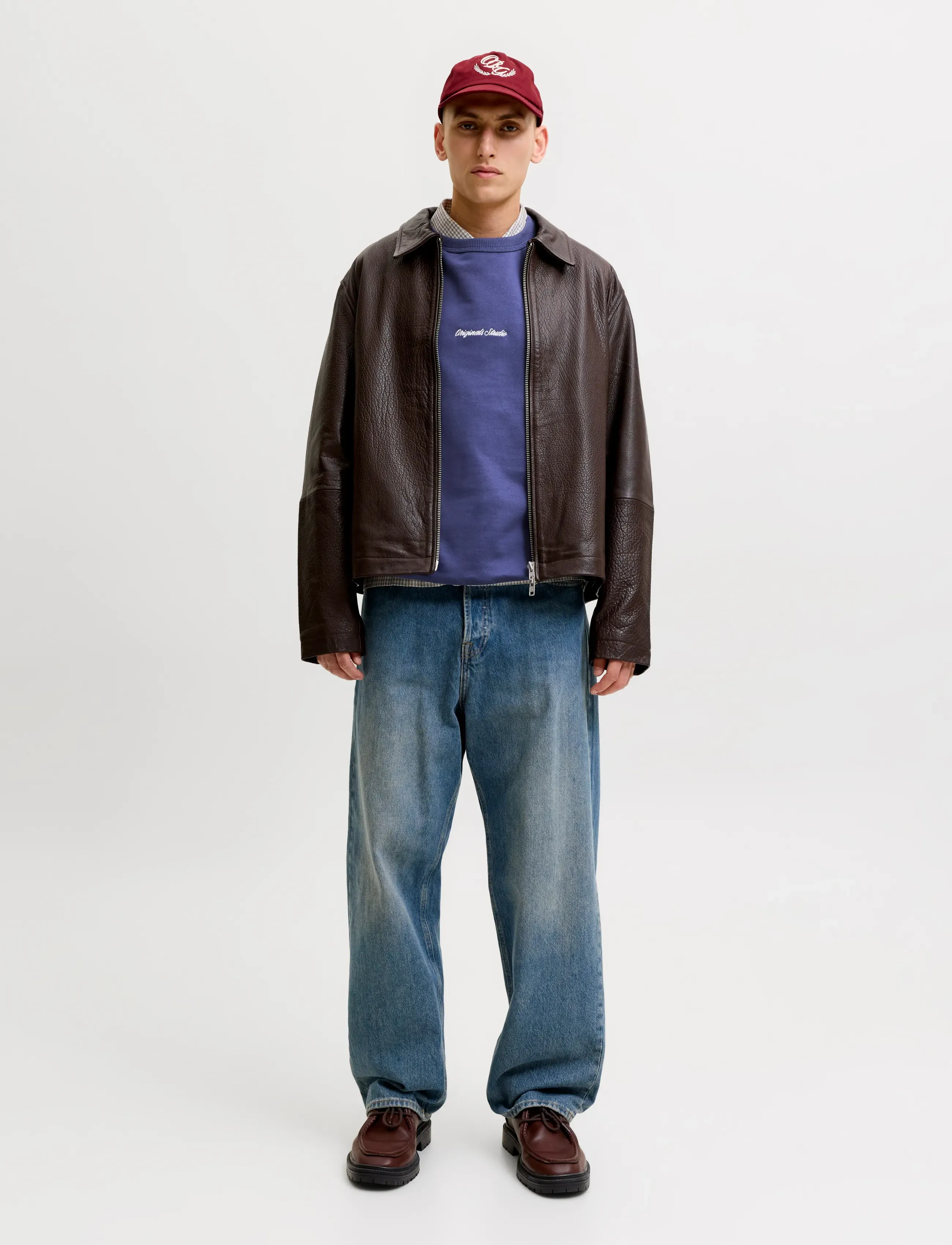 Jack & Jones - JORNORREBRO EMB SWEAT CREW NOOS - kollektsioonid - crown blue - 4