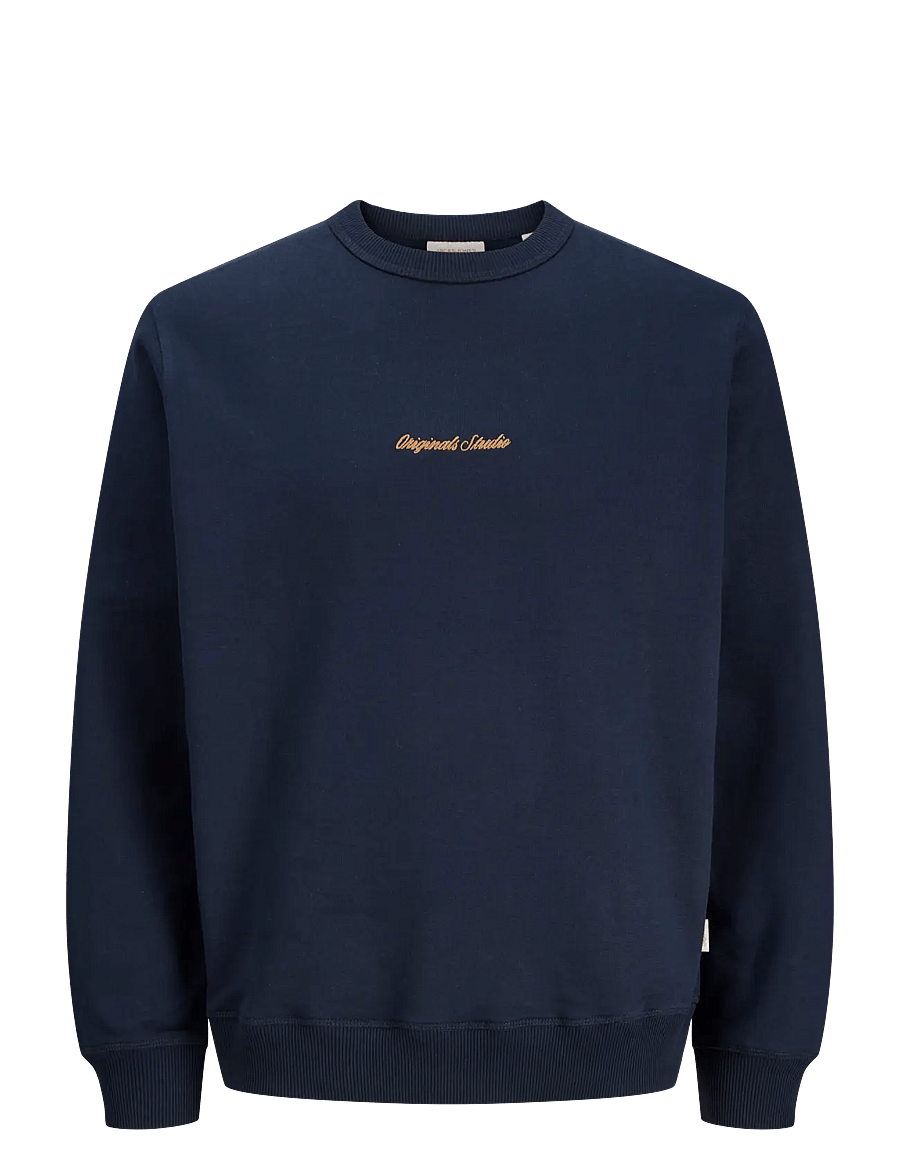 Jack & Jones - JORNORREBRO EMB SWEAT CREW NOOS - kollektsioonid - sky captain - 1