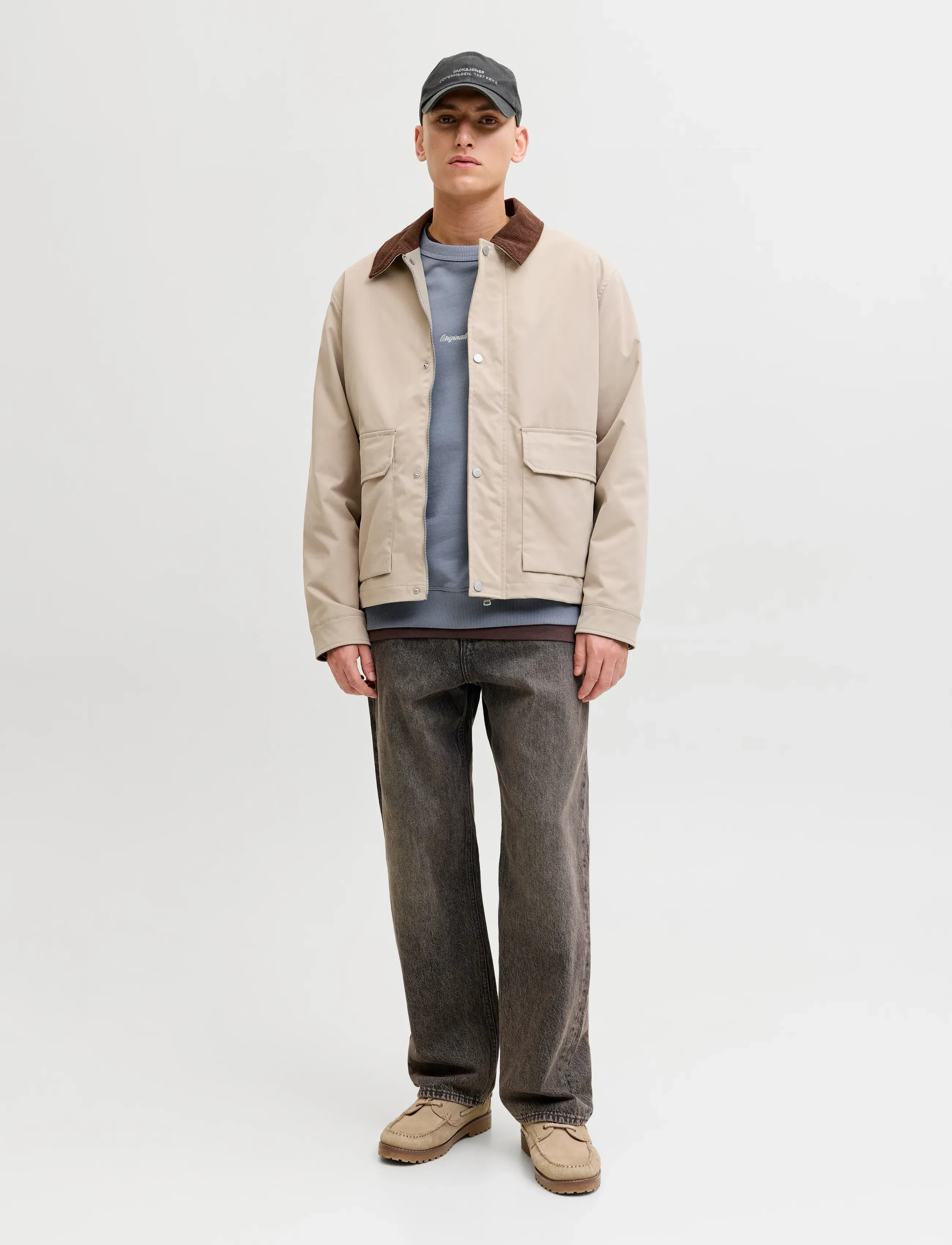 Jack & Jones - JORNORREBRO EMB SWEAT CREW NOOS - kollektionen - tradewinds - 3