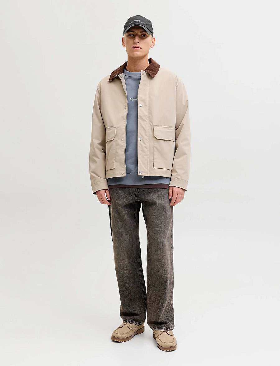 Jack & Jones - JORNORREBRO EMB SWEAT CREW NOOS - kollektionen - tradewinds - 3