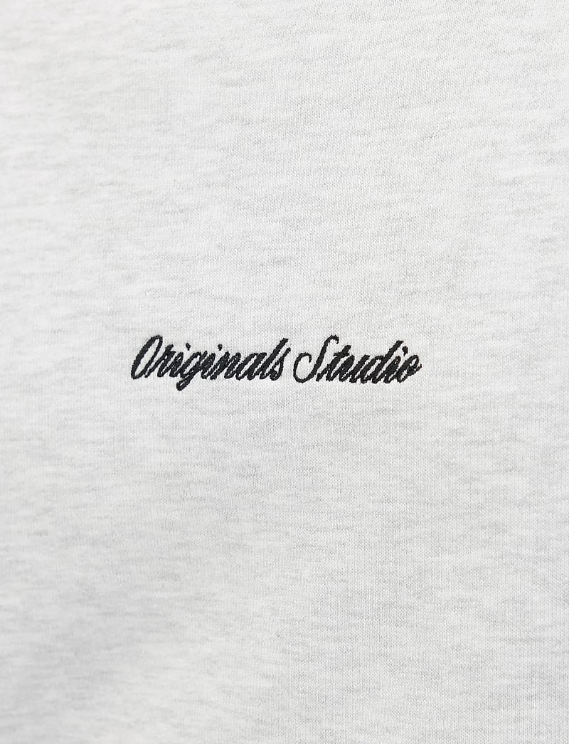 Jack & Jones - JORNORREBRO EMB SWEAT CREW NOOS - kollektionen - white melange - 5