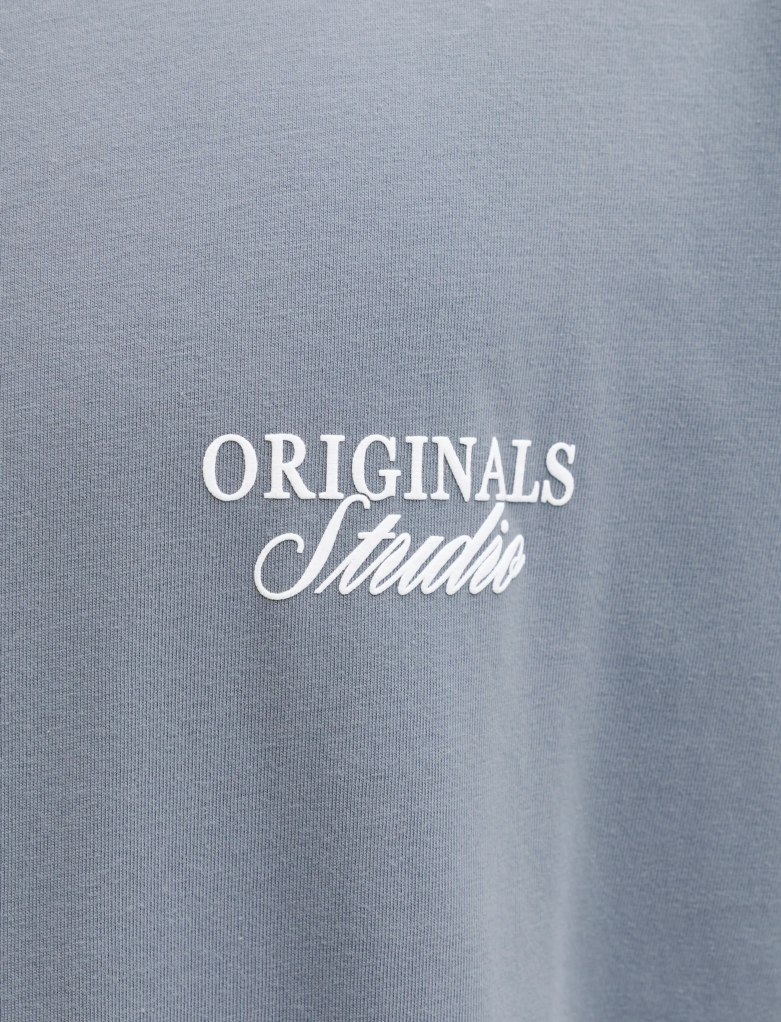 Jack & Jones - JORNORREBRO TYPO TEE SS CREW NECK NOOS - kortærmede t-shirts - tradewinds - 5