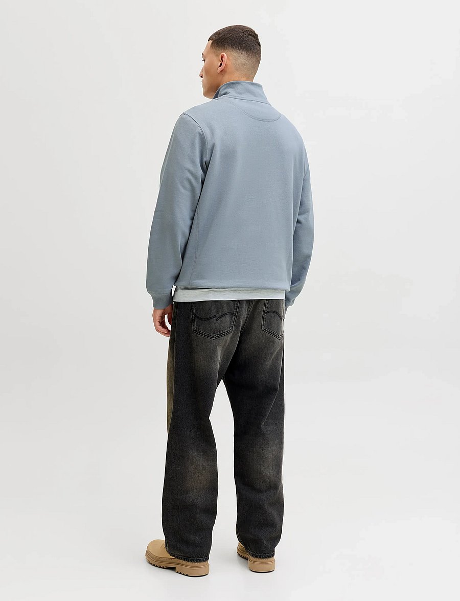 Jack & Jones - JORNORREBRO EMB SWEAT HIGH NECK NOOS - swetry - tradewinds - 2