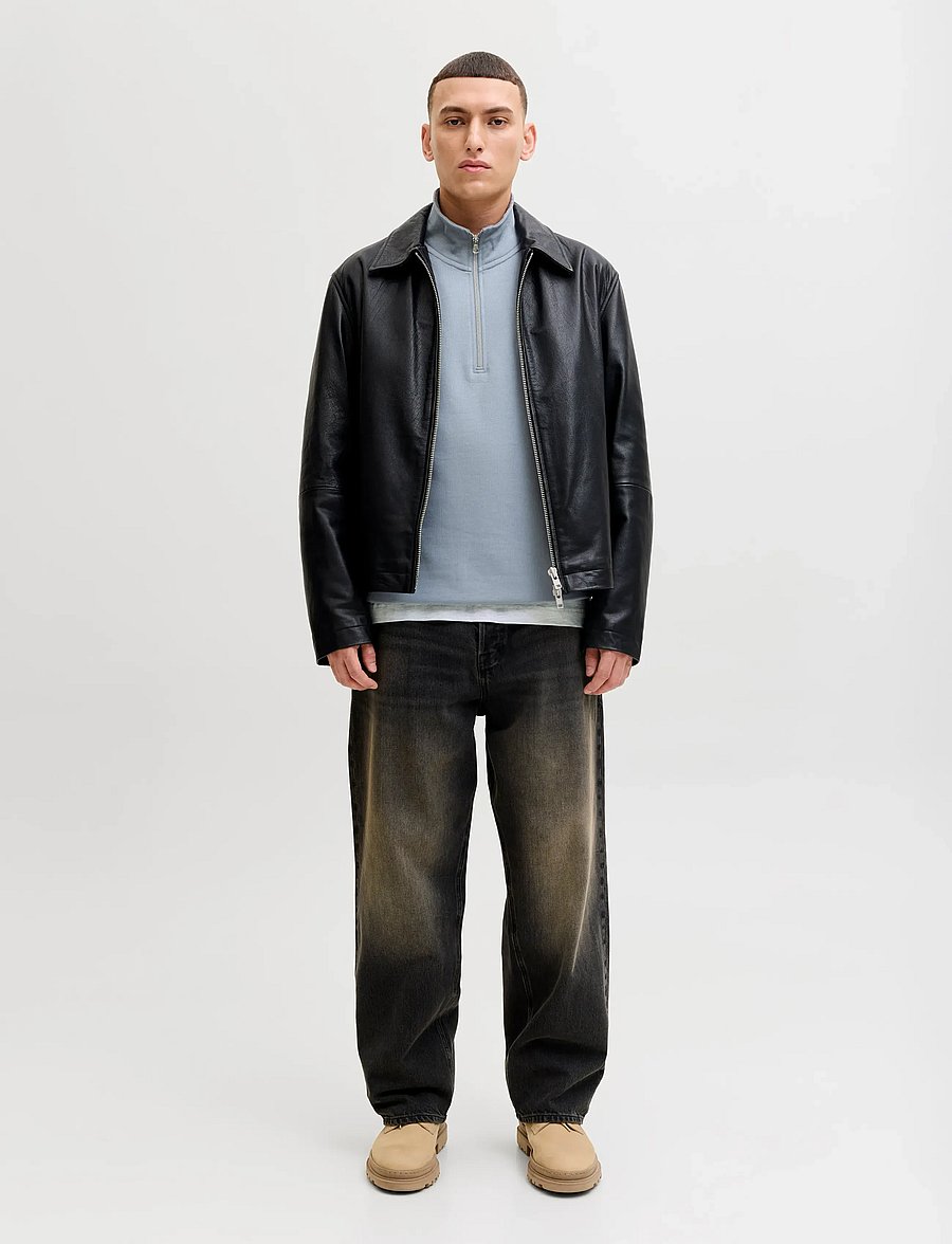 Jack & Jones - JORNORREBRO EMB SWEAT HIGH NECK NOOS - swetry - tradewinds - 3