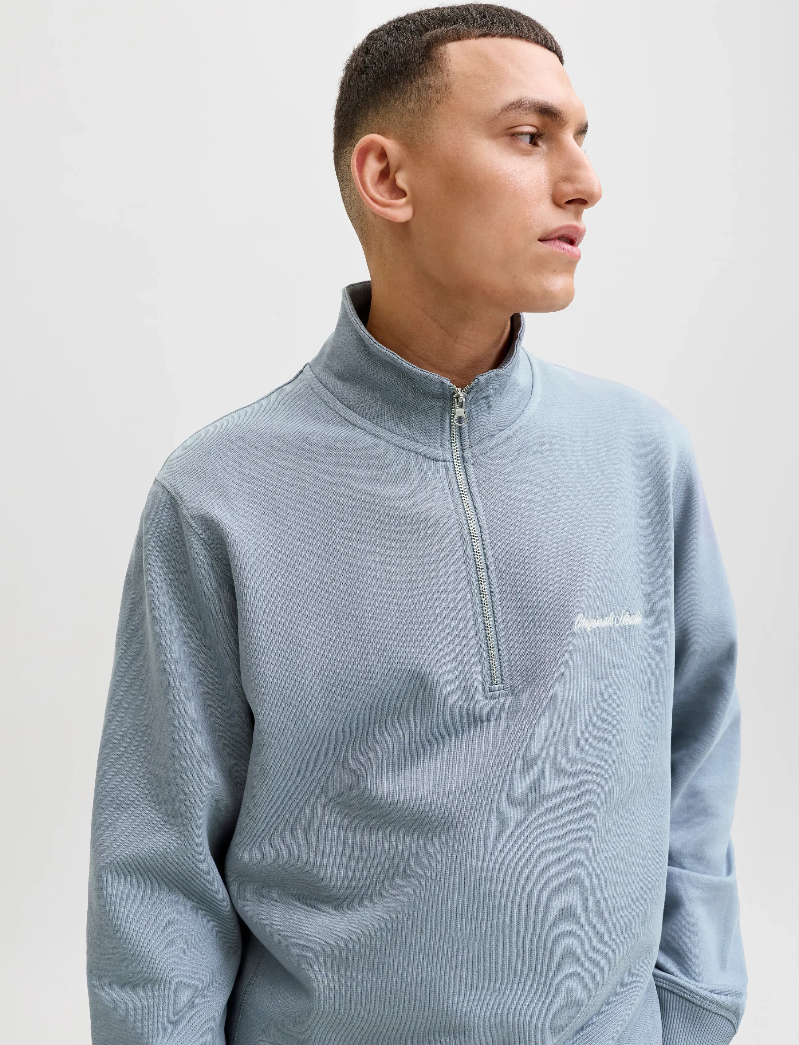 Jack & Jones - JORNORREBRO EMB SWEAT HIGH NECK NOOS - kollektioner - tradewinds - 5