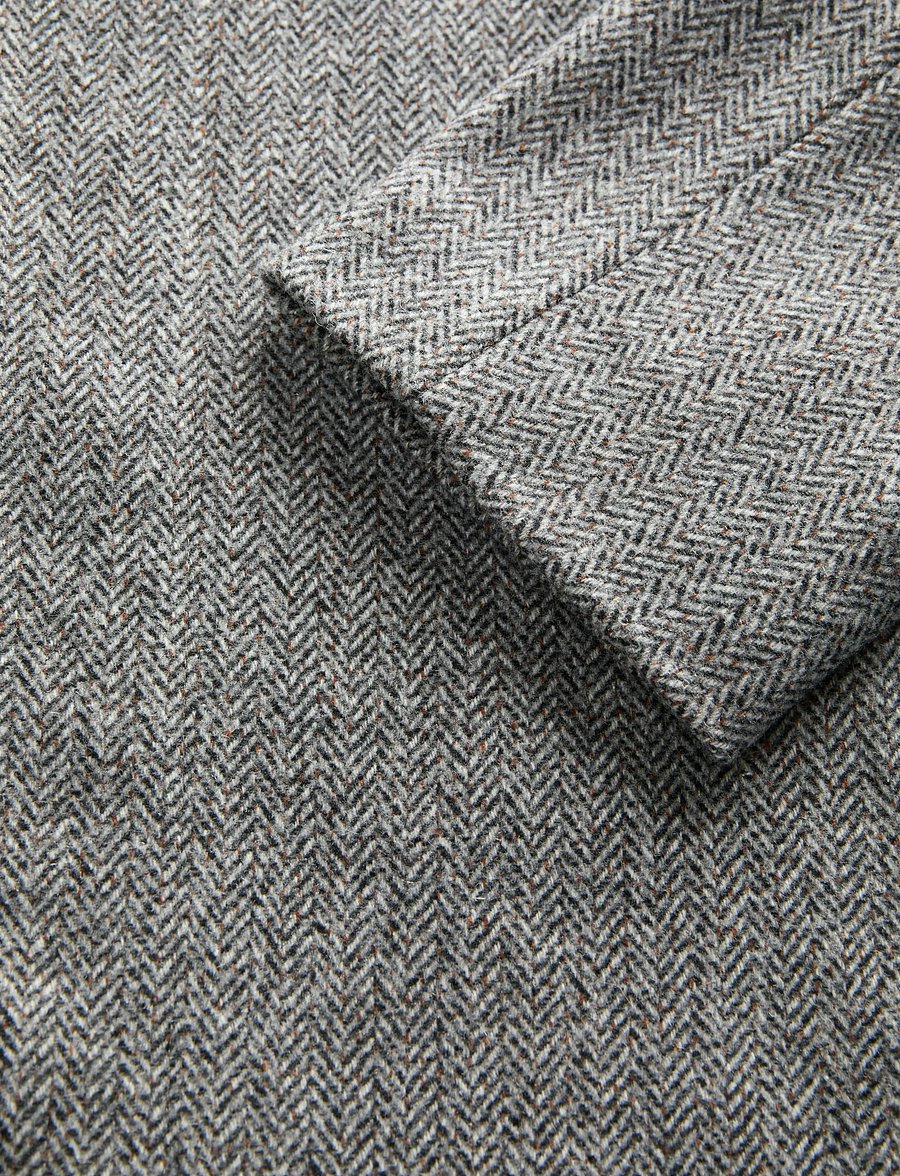 Jack & Jones - JORNORREBRO WOOL BLEND MAC COAT - ullfrakker - chocolate brown - 2