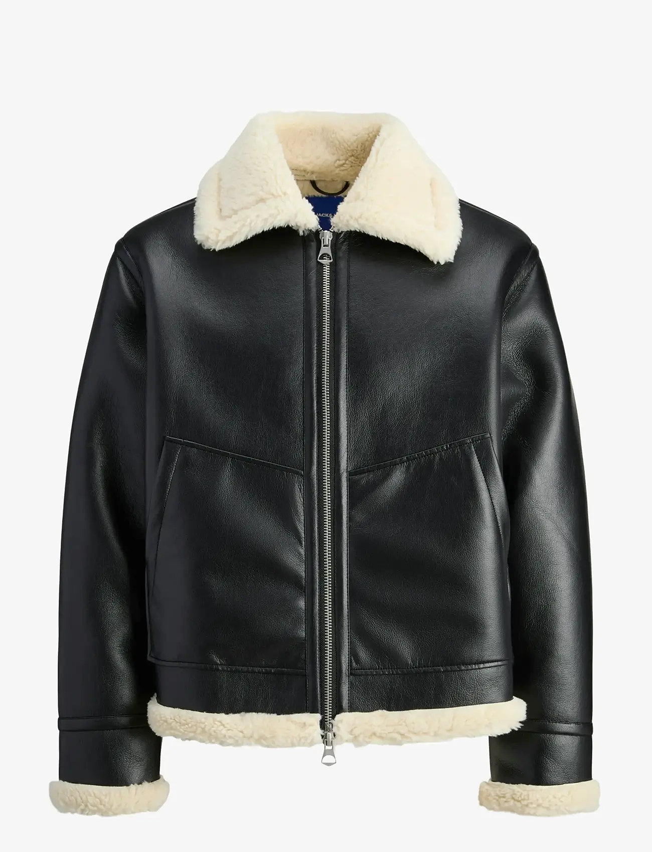 Jack & Jones - JORLIVERPOOL AVIATOR JACKET SN - efterårsjakker - black - 1