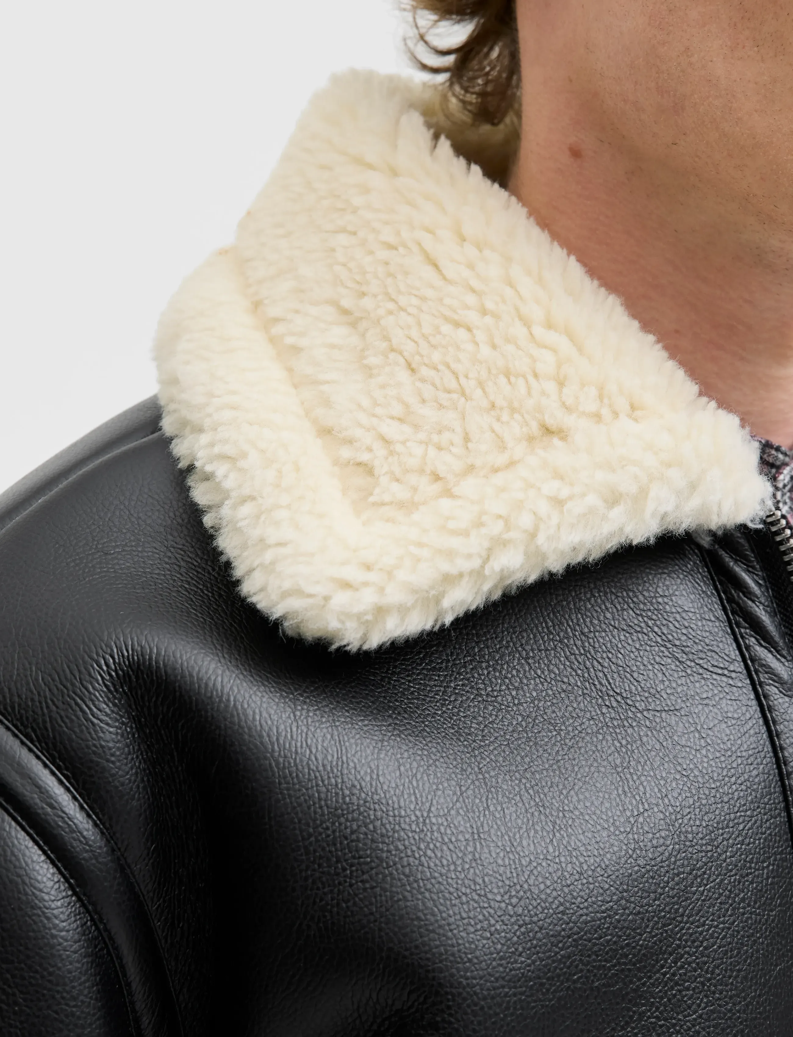 Jack & Jones - JORLIVERPOOL AVIATOR JACKET SN - forårsjakker - black - 5