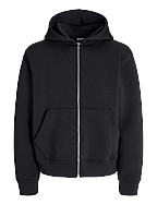 JACK & JONES Jcocover Scuba Sweat Zip Hood Noos, bruin, XXL JACK & JONES Jcocover Scuba Sweat Zip Hood Noos, bruin, XXL