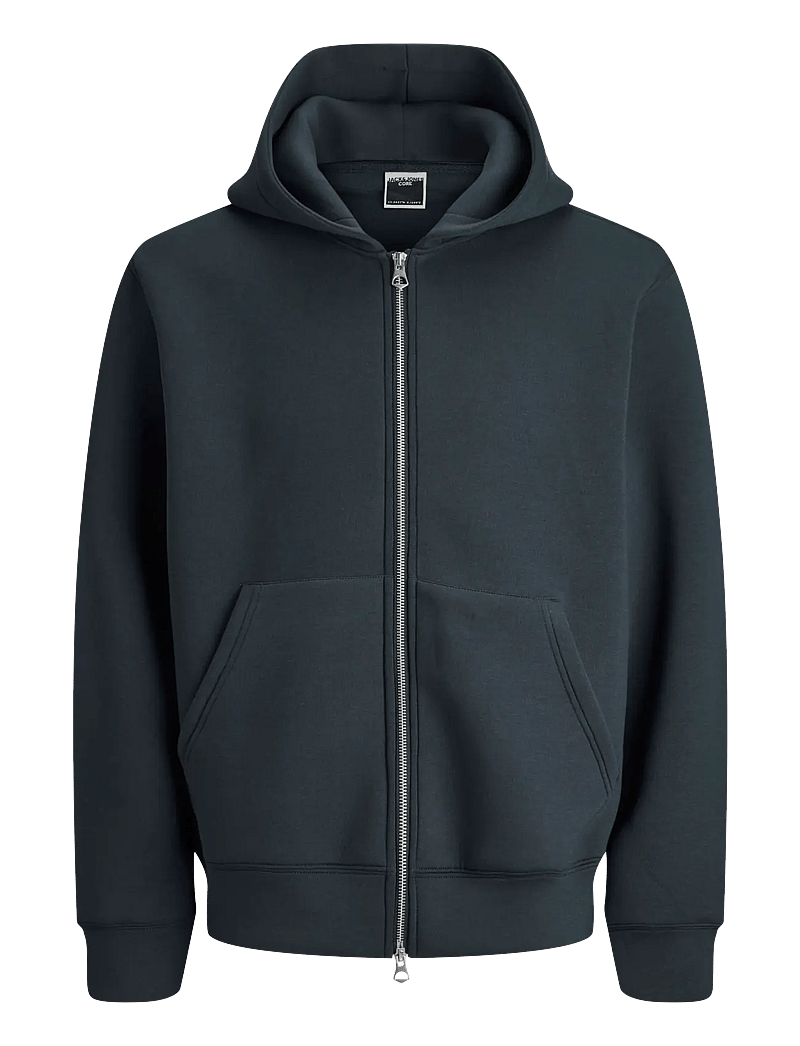 Jack & Jones - JCOCOVER SCUBA SWEAT ZIP HOOD SN - kapuzenpullover - outer space - 1
