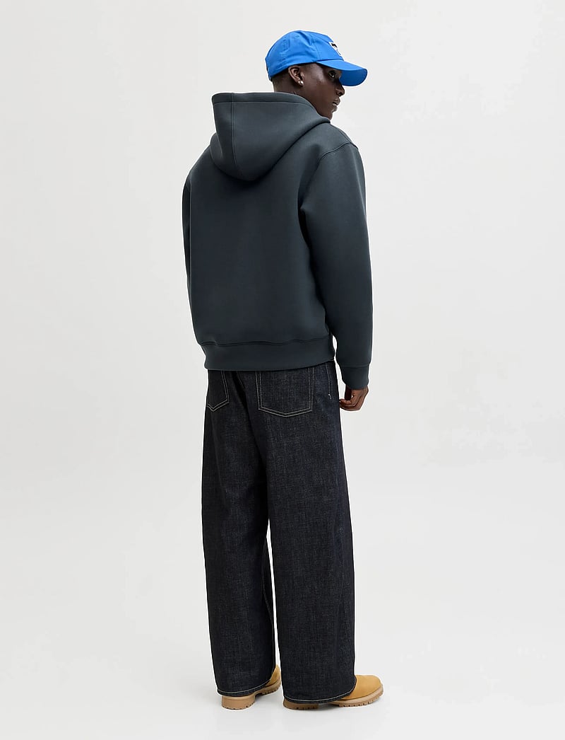 Jack & Jones - JCOCOVER SCUBA SWEAT ZIP HOOD SN - kapuzenpullover - outer space - 3