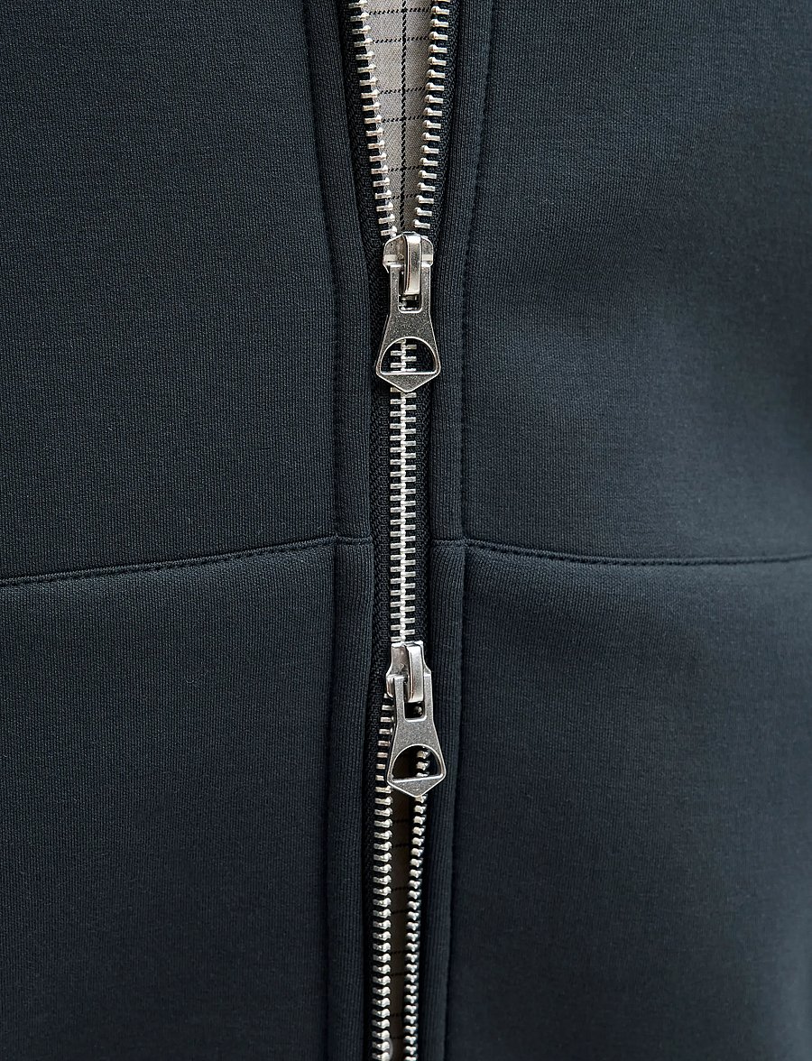 Jack & Jones - JCOCOVER SCUBA SWEAT ZIP HOOD SN - hoodies - outer space - 5