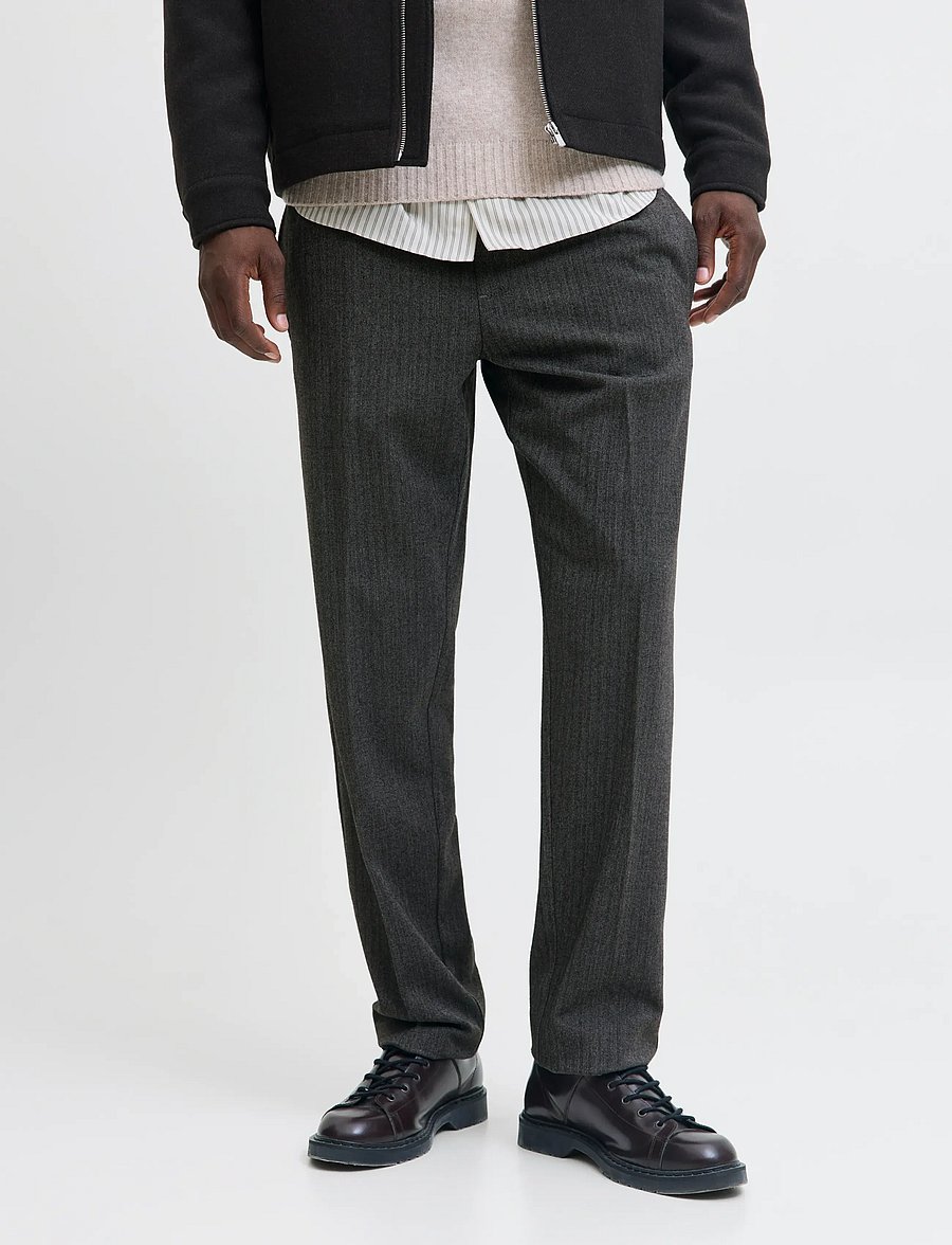 Jack & Jones - JPSTKANE EDWIN WINTER JOGGER LN - kollektionen - dark grey melange - 0