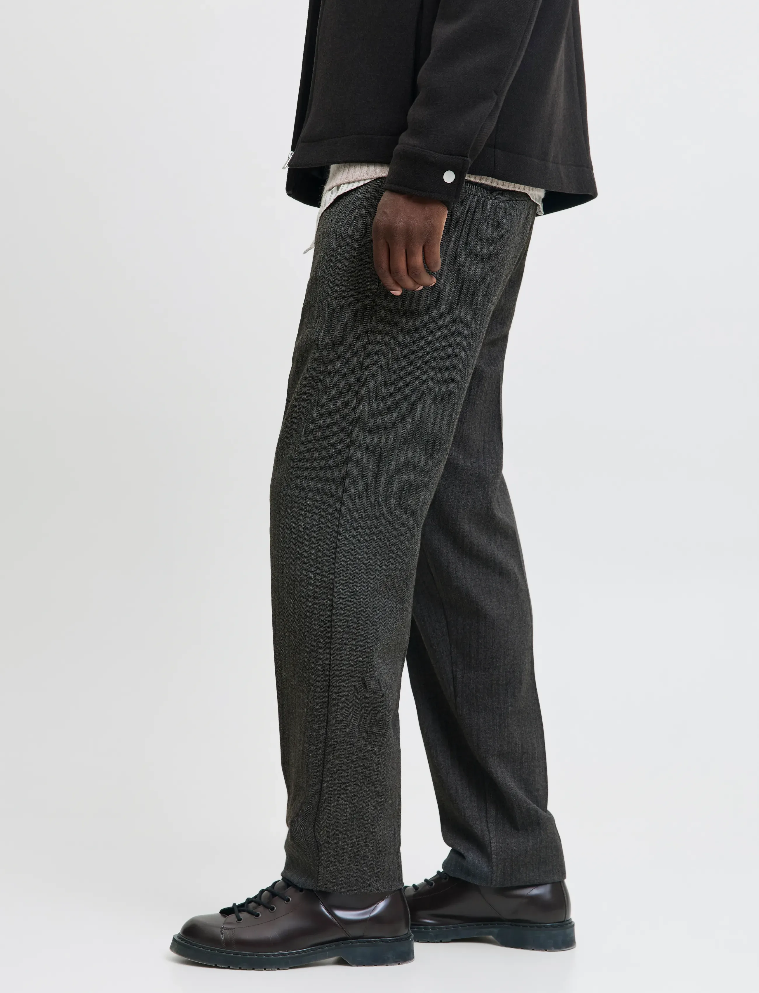 Jack & Jones - JPSTKANE EDWIN WINTER JOGGER LN - collections - dark grey melange - 4
