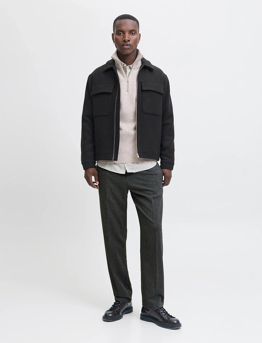 Jack & Jones - JPSTKANE EDWIN WINTER JOGGER LN - kollektionen - dark grey melange - 5