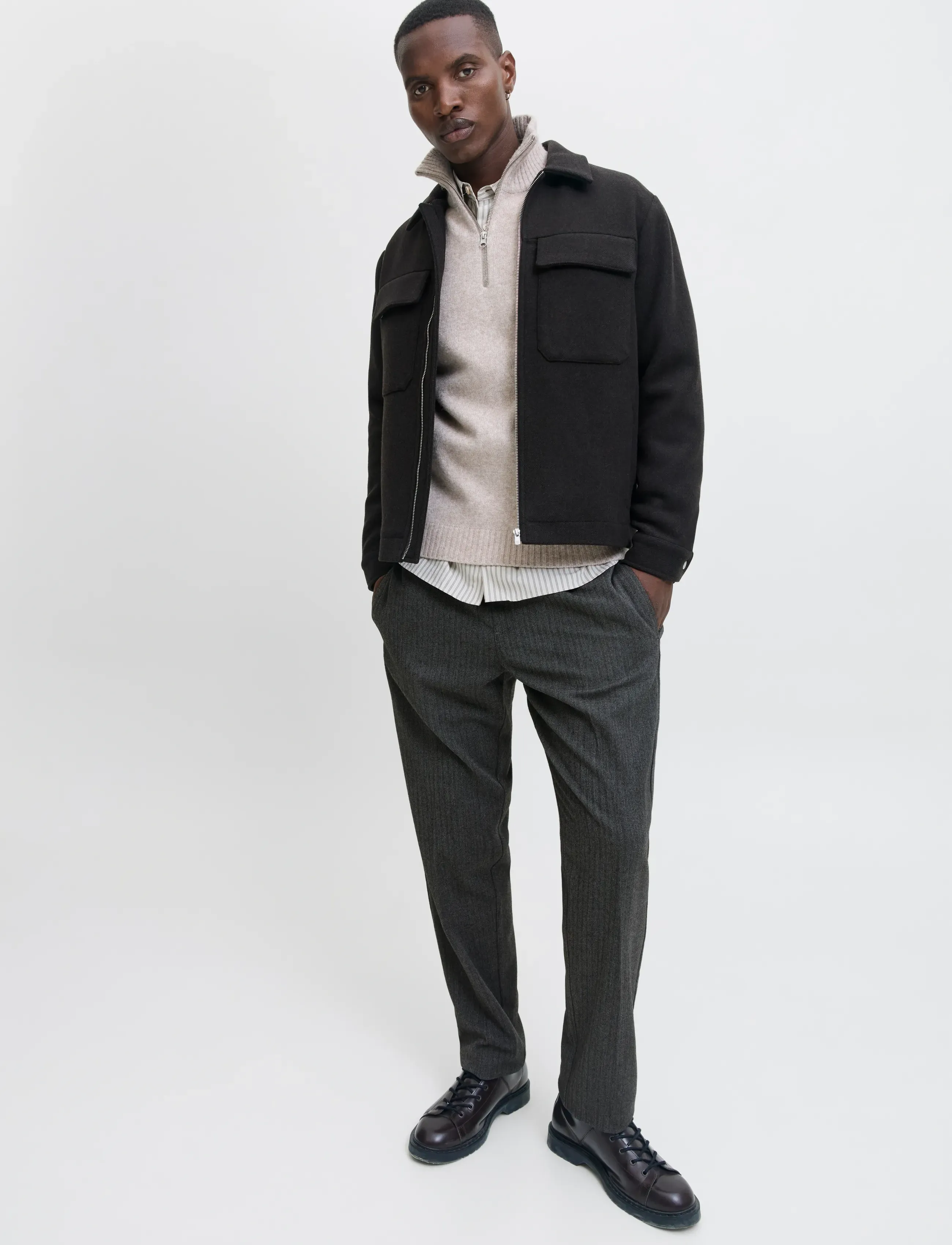 JACK & JONES Jpstkane Edwin Winter Jogger Ln mjukisbyxor herr – bild 6