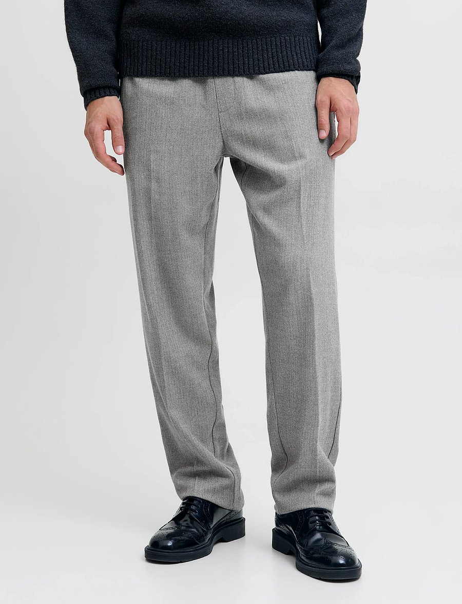 Jack & Jones - JPSTKANE EDWIN WINTER JOGGER LN - kolekcijas - grey melange - 0