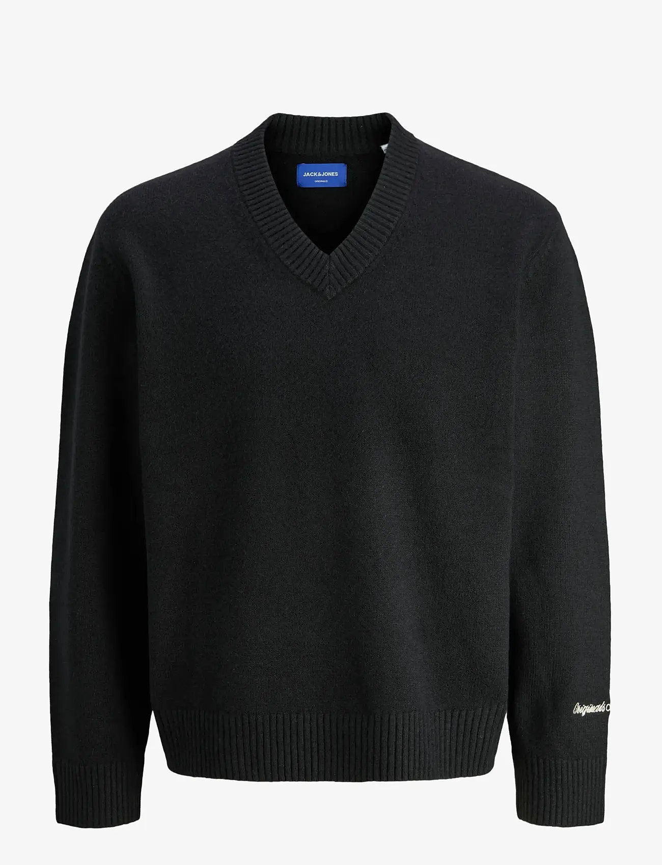 Jack & Jones - JORNORREBRO KNIT V-NECK - v-ausschnitt - black - 1
