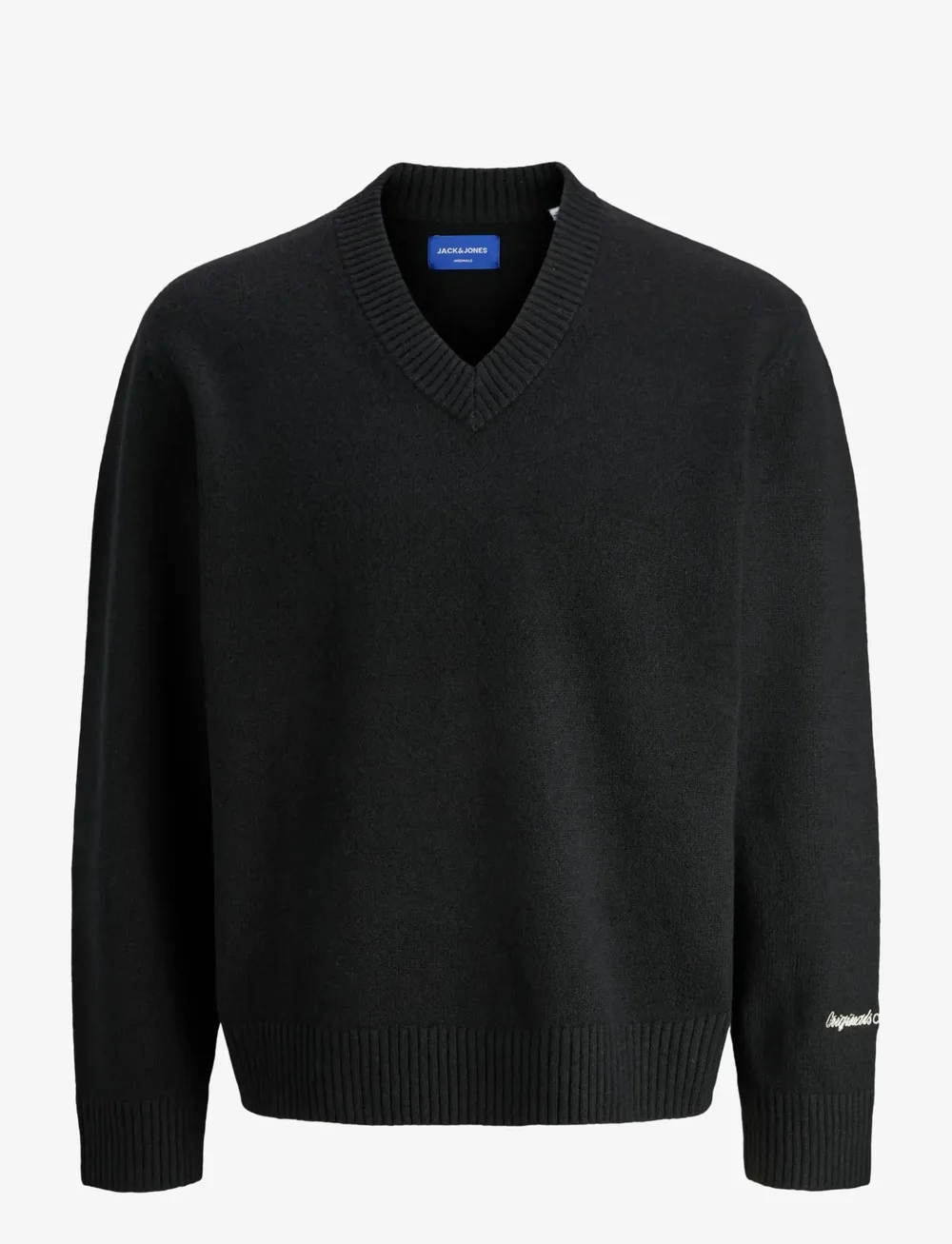 Jack & Jones - JORNORREBRO KNIT V-NECK - v-ausschnitt - black - 1