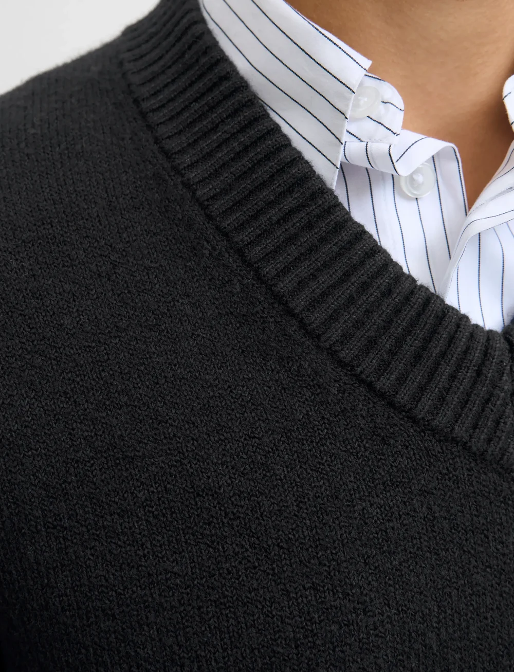 Jack & Jones - JORNORREBRO KNIT V-NECK - v-ausschnitt - black - 4