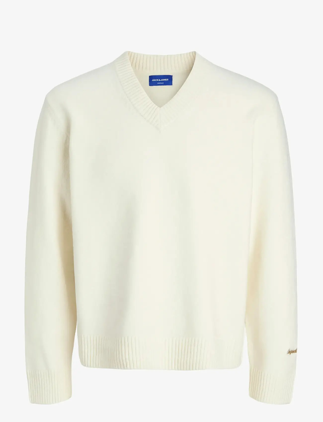 Jack & Jones - JORNORREBRO KNIT V-NECK - v-ausschnitt - sea salt - 1