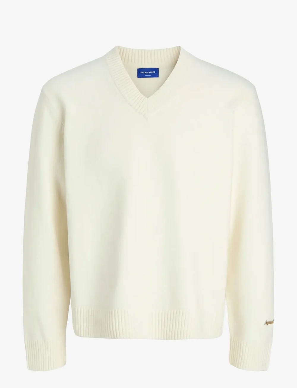 Jack & Jones - JORNORREBRO KNIT V-NECK - v-kaelusega kudumid - sea salt - 1