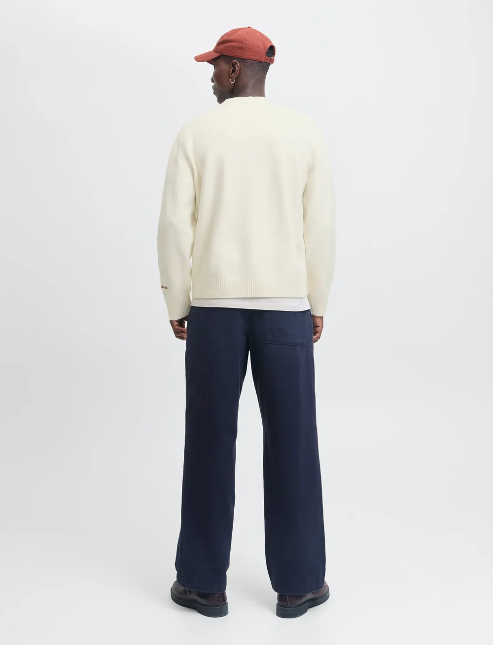 Jack & Jones - JORNORREBRO KNIT V-NECK - v-kaelusega kudumid - sea salt - 3