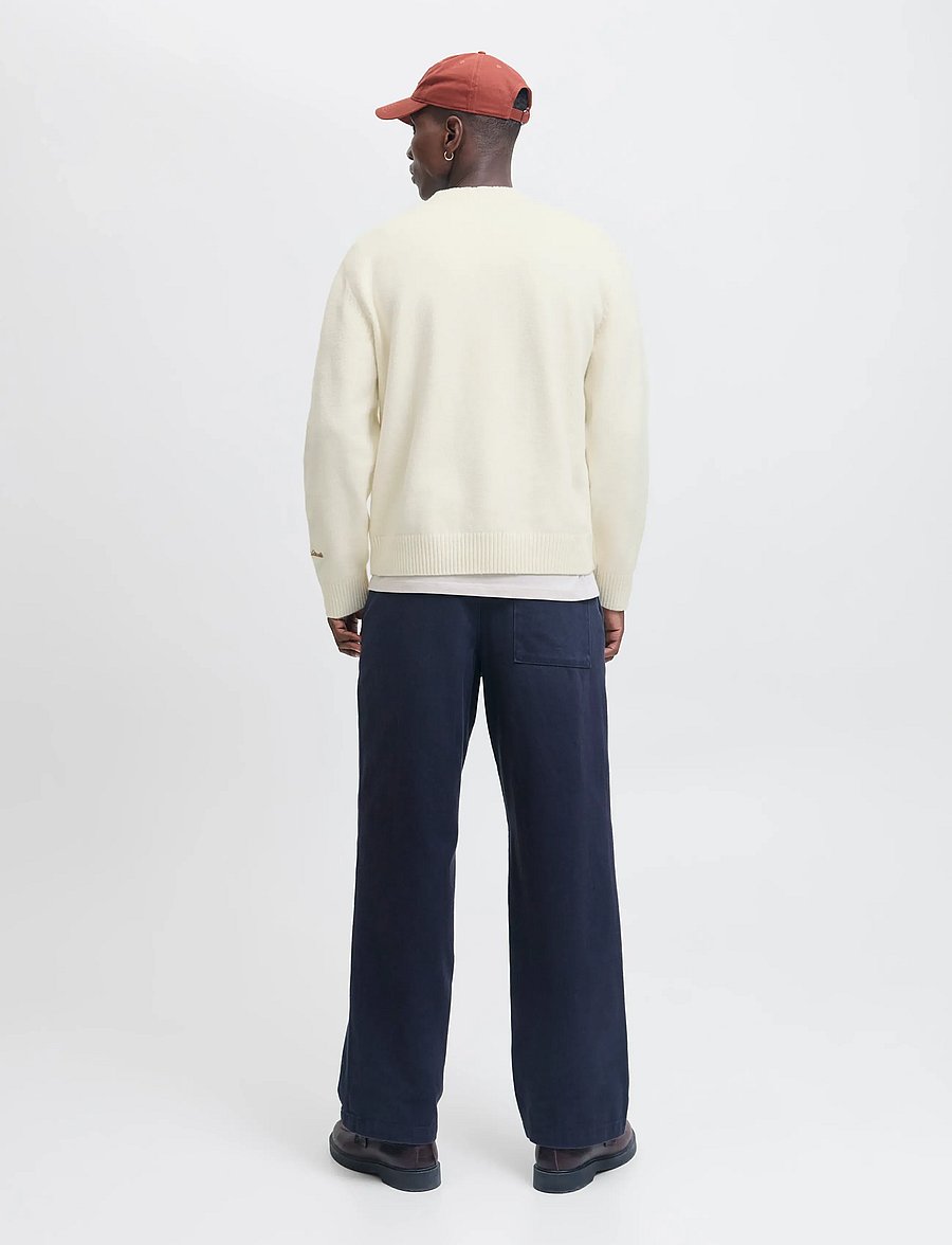 Jack & Jones - JORNORREBRO KNIT V-NECK - v-ringat - sea salt - 3