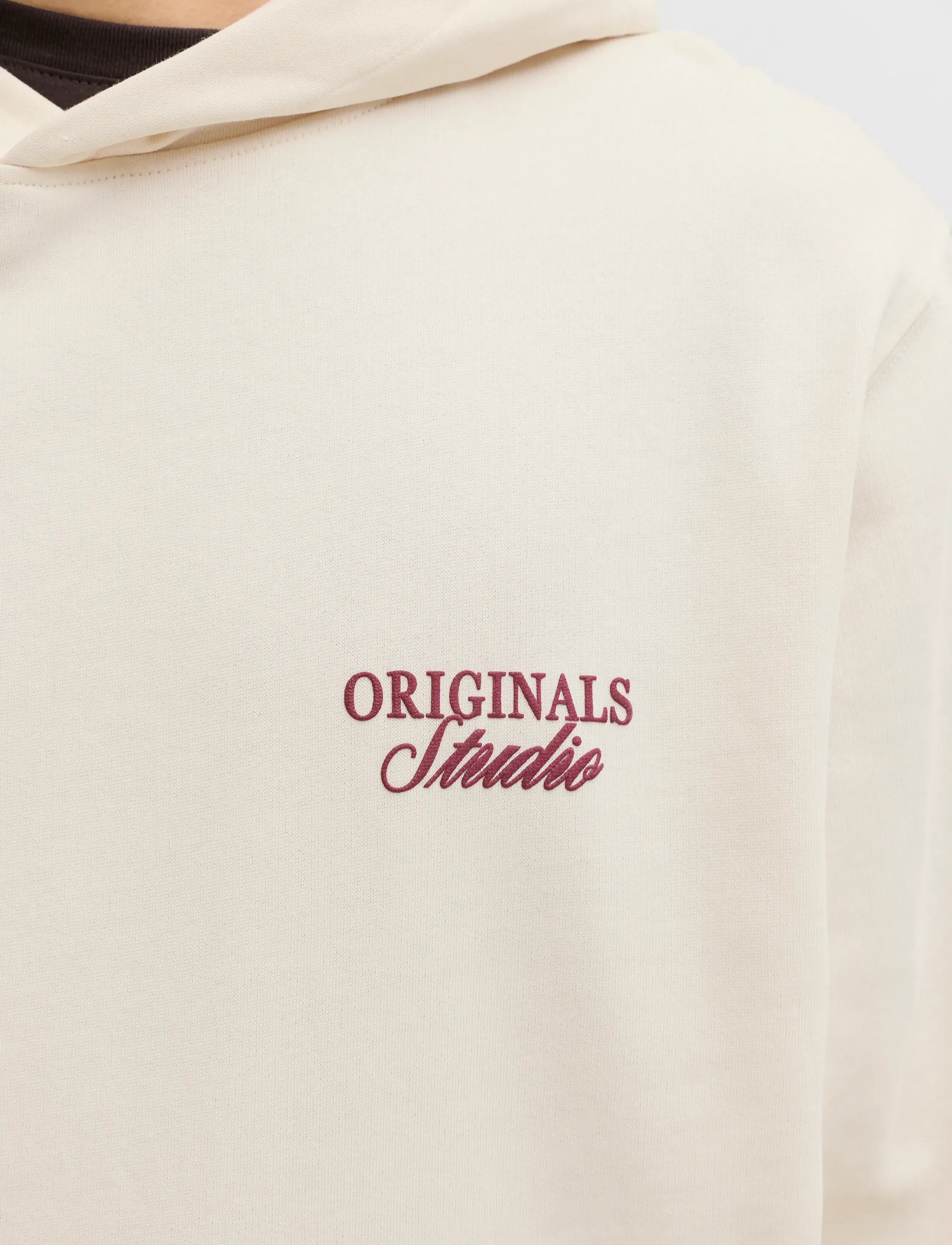 JACK & JONES Jornorrebro Typo Back Sweat Hood Sn hoodies herr – bild 7