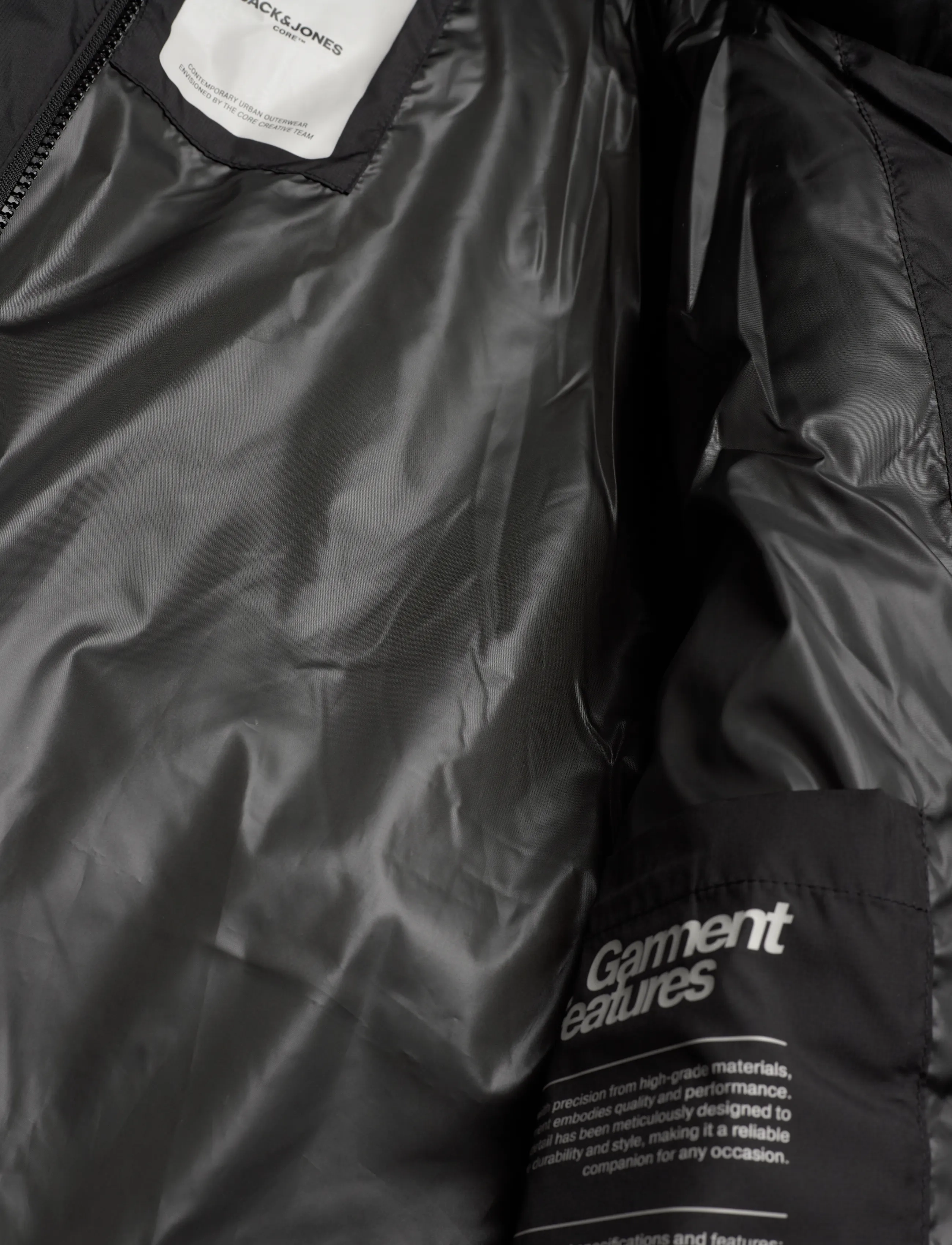 Jack & Jones - JCOUNION PUFFER JACKET SN - voodriga joped - black - 5