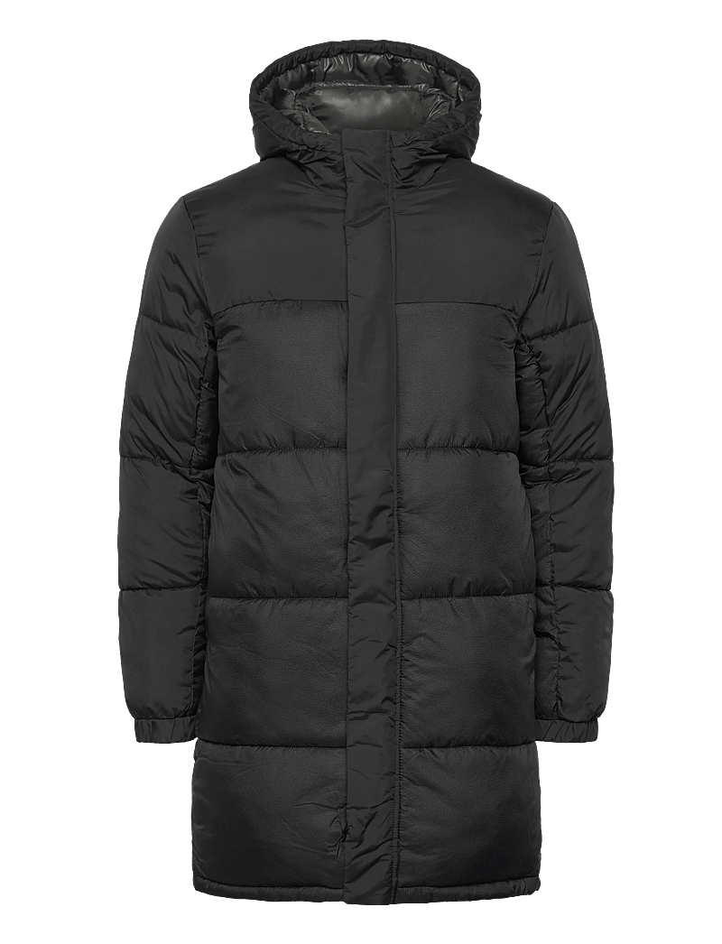 Jack & Jones - JCOUNION LONG PUFFER JACKET SN - vinterjackor - black - 0