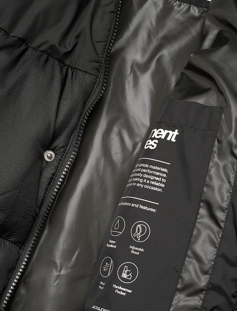 Jack & Jones - JCOUNION LONG PUFFER JACKET SN - vinterjackor - black - 5