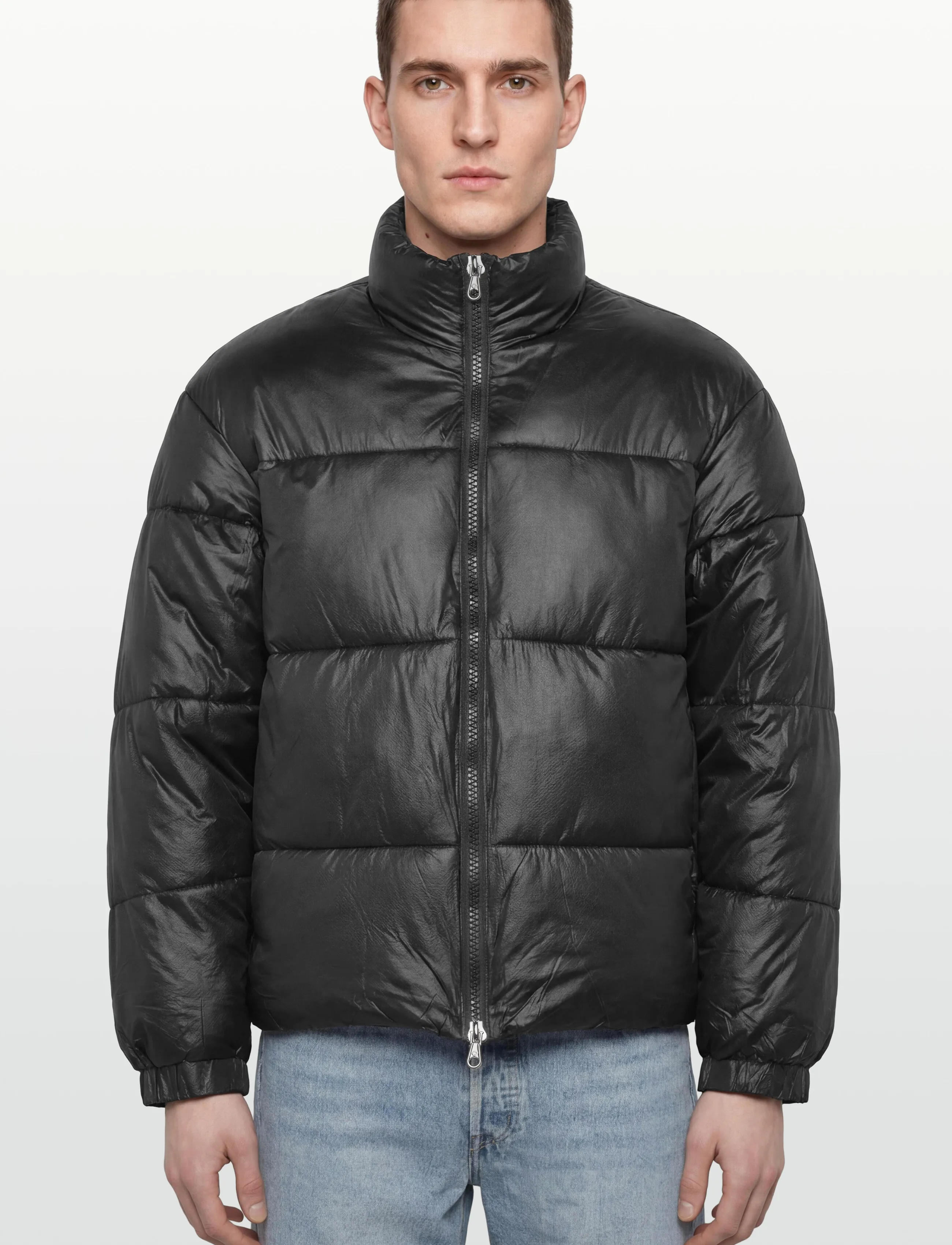 Jack & Jones - JCOCOVER PUFFER JACKET - daunenjacken - black - 3