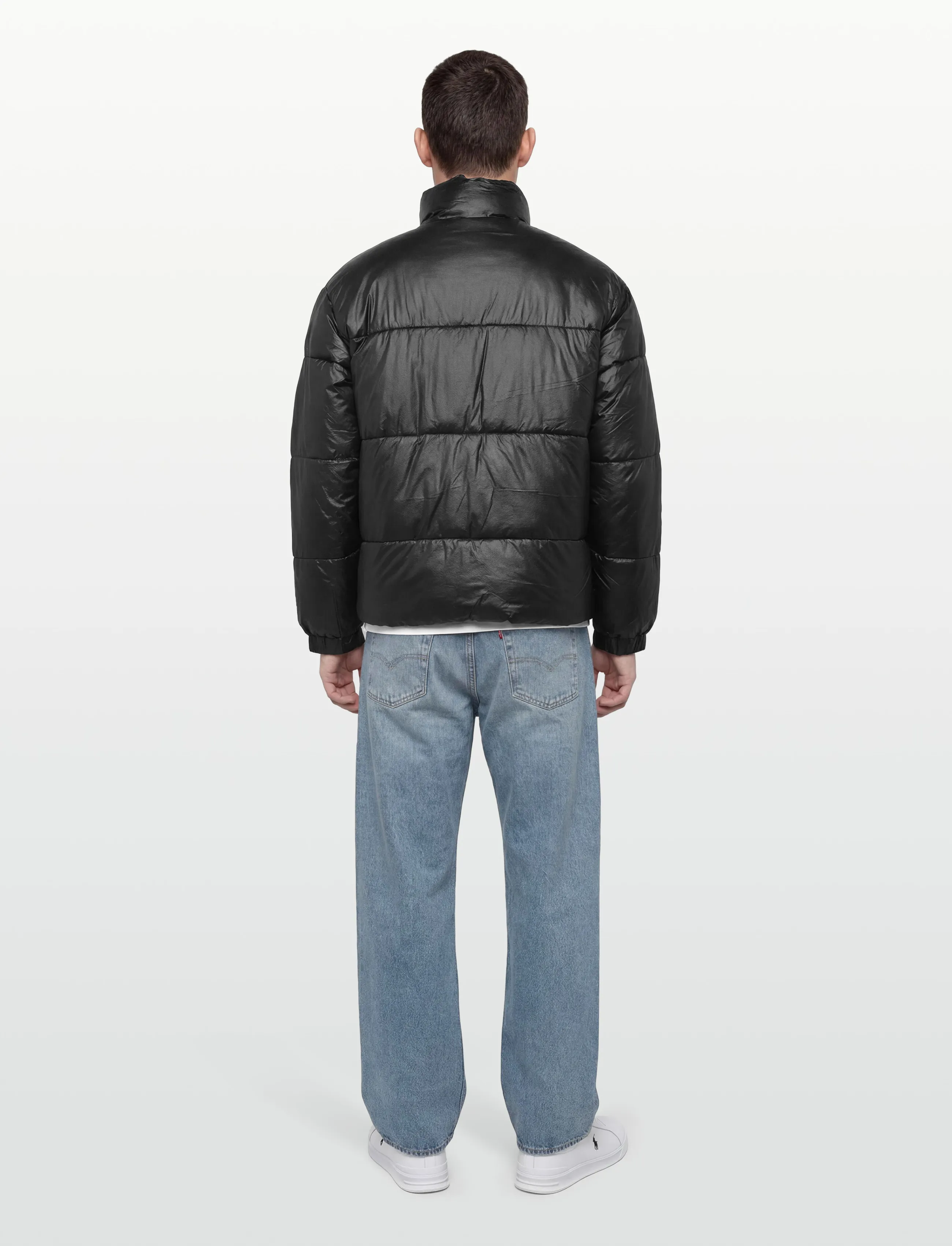 Jack & Jones - JCOCOVER PUFFER JACKET - daunenjacken - black - 4
