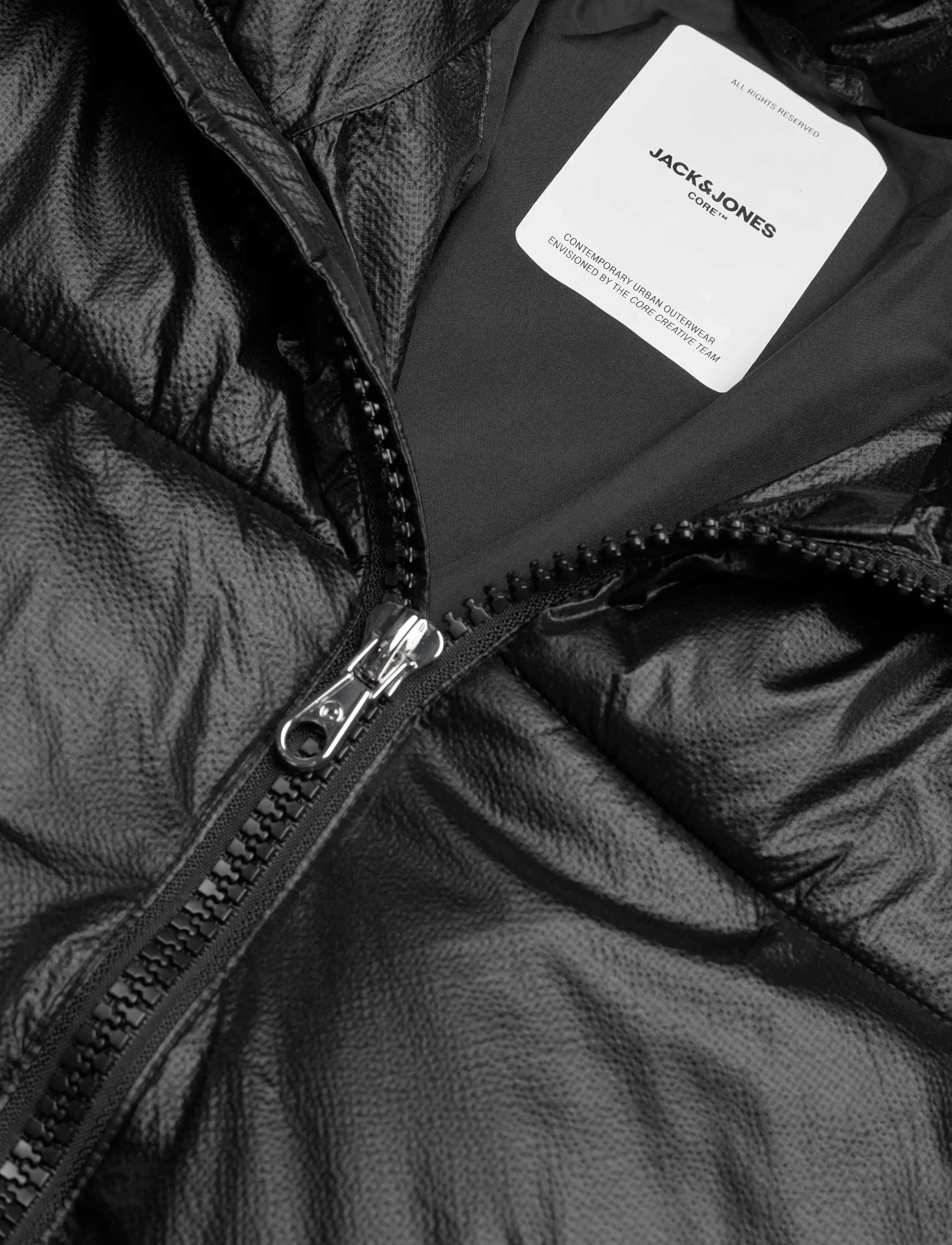 Jack & Jones - JCOCOVER PUFFER JACKET - daunenjacken - black - 5