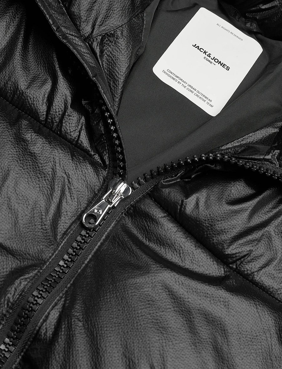 Jack & Jones - JCOCOVER PUFFER JACKET - daunenjacken - black - 5