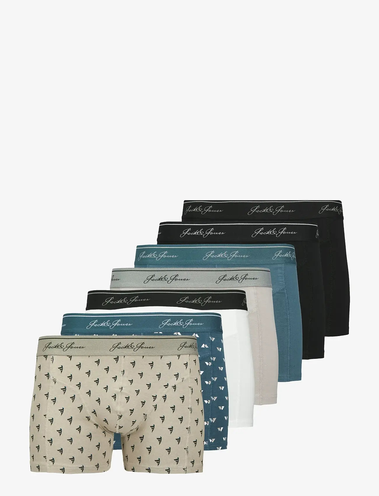 Jack & Jones - JACTATE TRUNKS 7 PACK - boxer briefs - paloma - 0
