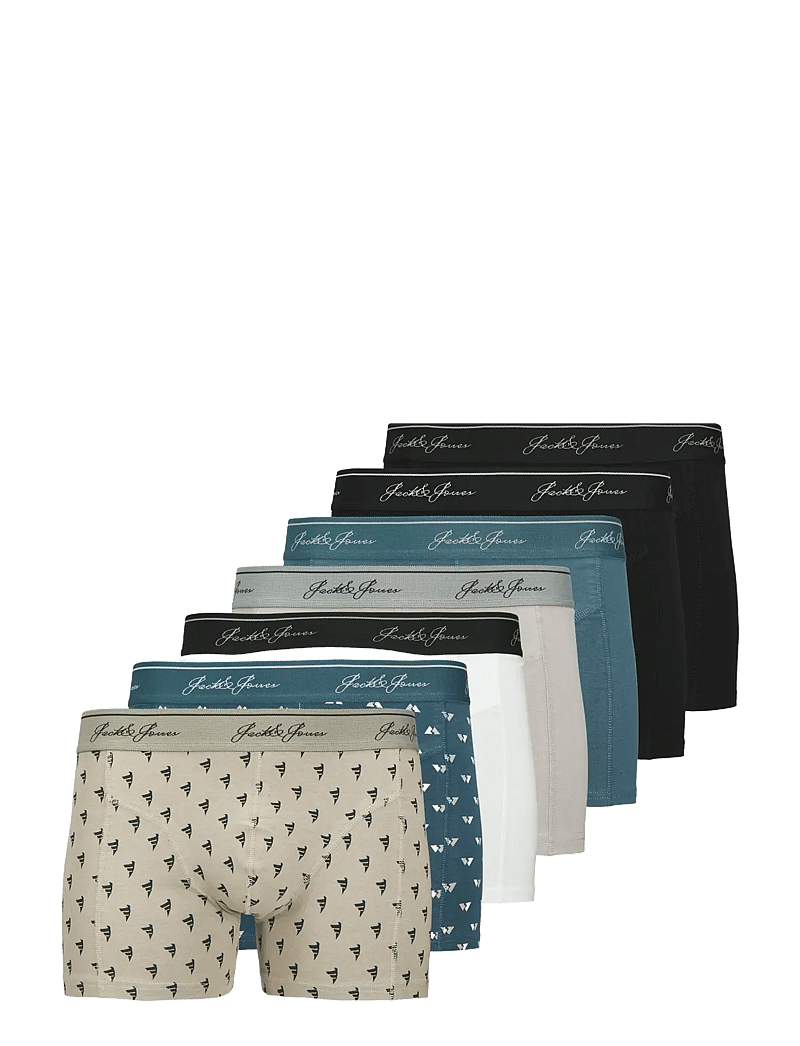 Jack & Jones - JACTATE TRUNKS 7 PACK - aluspükste mitmikpakk - paloma - 0